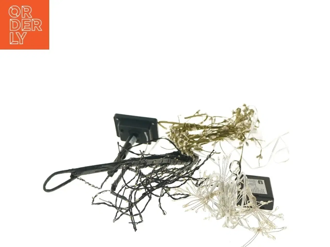 Billede 2 - Solcelle lysdekorationer med grene fra Jysk