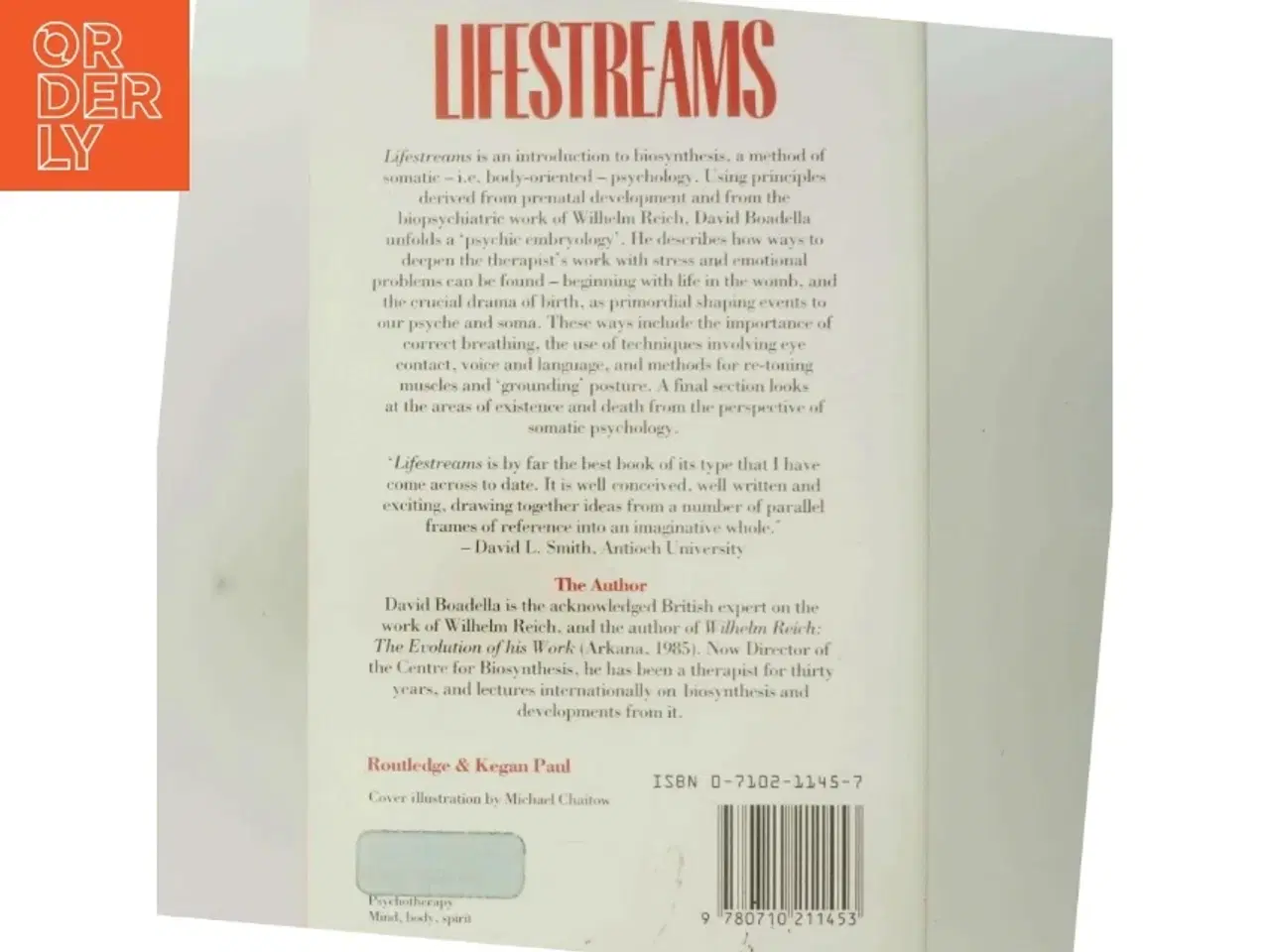 Billede 3 - Lifestreams : an introduction to biosynthesis af David Boadella (Bog)