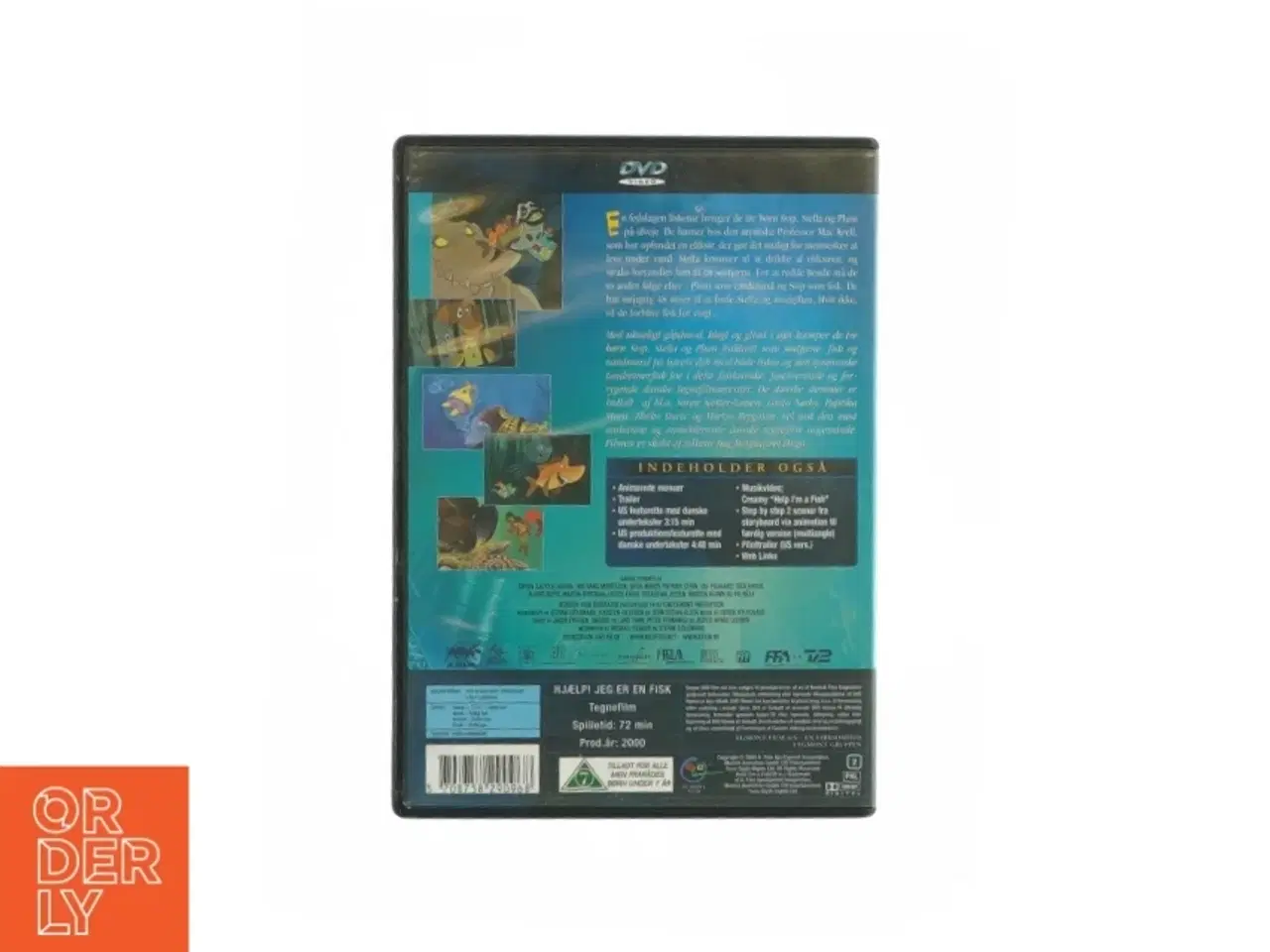 Billede 2 - Hjælp jeg er en fisk (DVD)