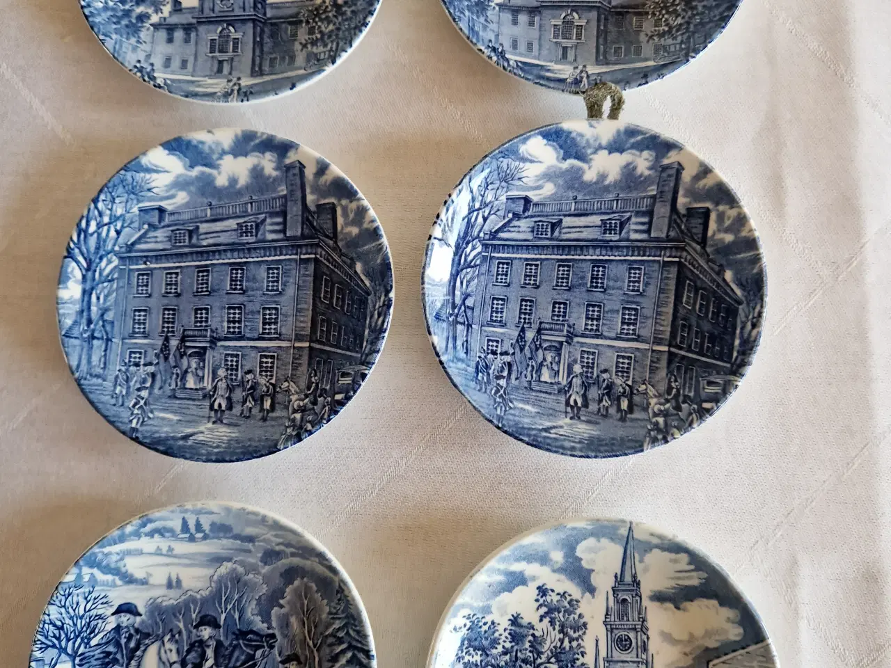 Billede 1 - 6 Liberty Blue platter.