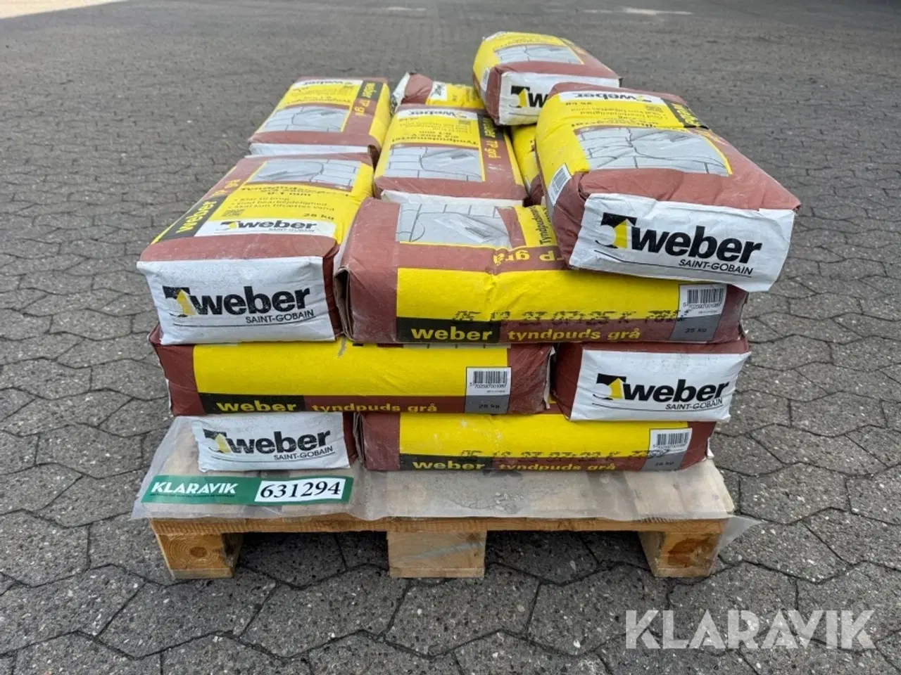 Billede 6 - Tyndpudsmørtel Weber 2502-Y
