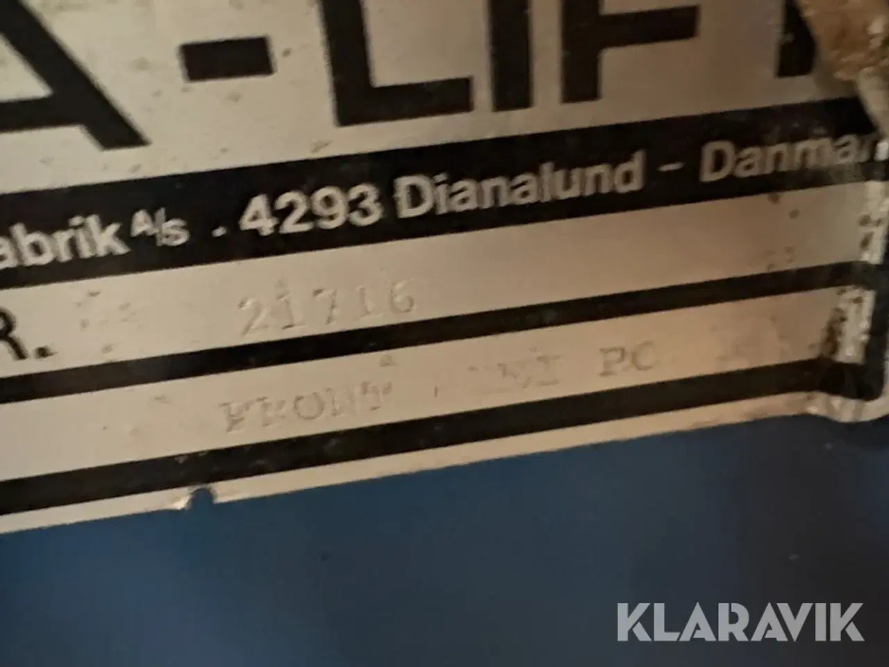 Billede 6 - Poreroptager ASA-lift Front mini 20