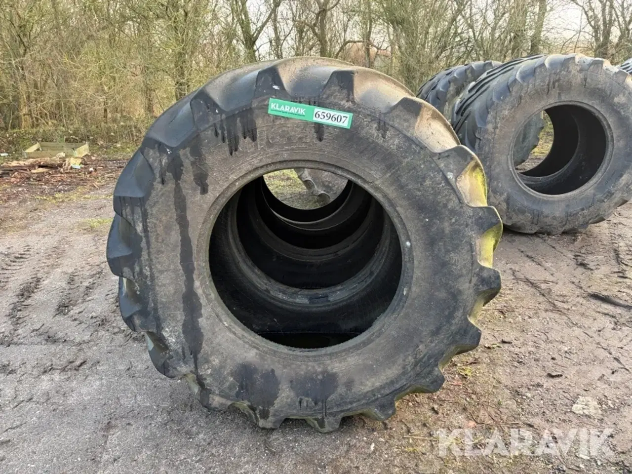 Billede 2 - Landbrugsdæk Michelin 600/70R30 4 styk