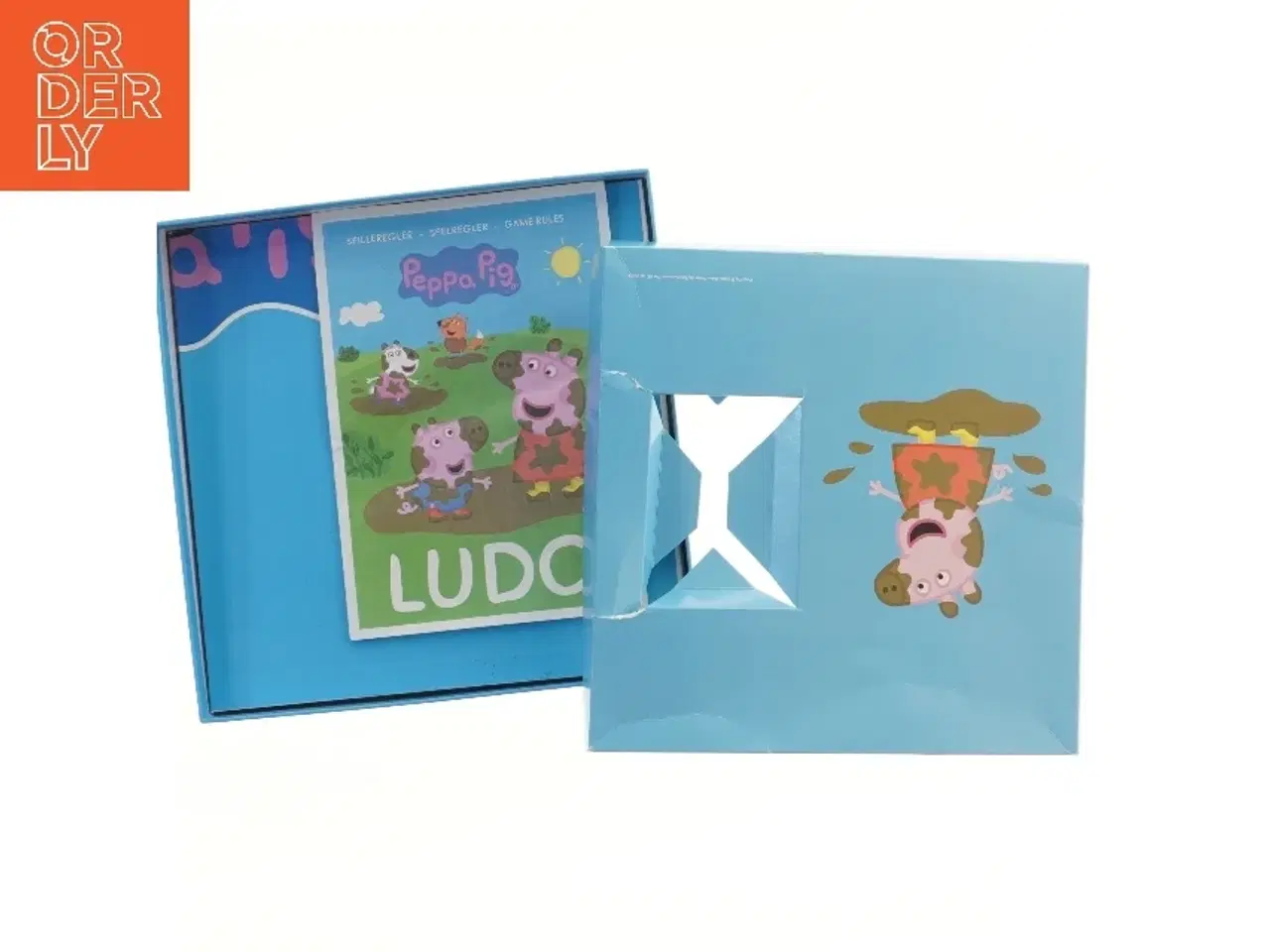 Billede 2 - Peppa Pig Ludo brætspil (str. 24x24 cm)