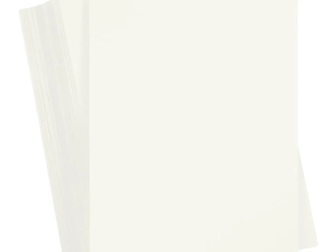 Billede 1 - Karton, A4, ark 210x297 mm, 180 g, råhvid, 100ark/ 1 pk.