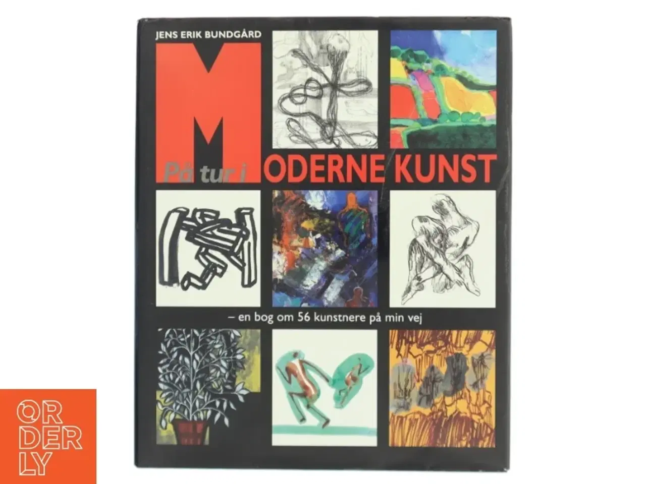 Billede 1 - På tur i Moderne Kunst af Jens Erik Bundgård (Bog)