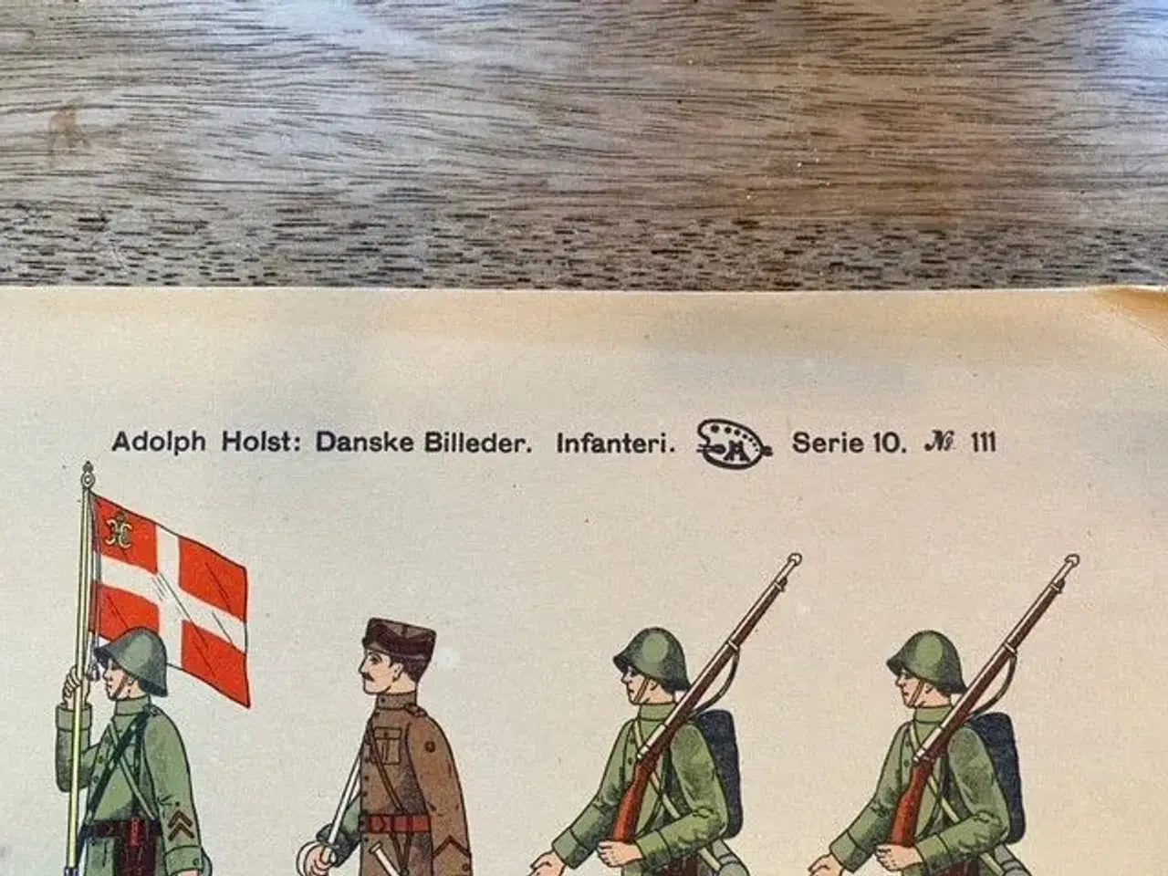 Billede 2 - Gammel Adolhp Holst klippeark - Infanteri