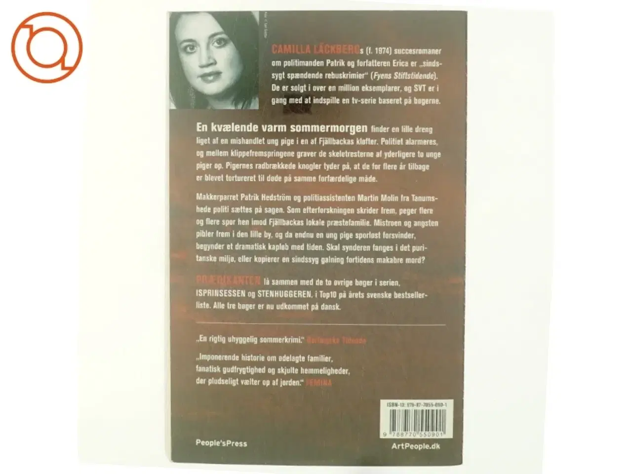 Billede 3 - Prædikanten af Camilla Läckberg (Bog)