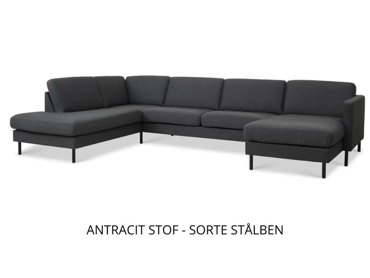 Billede 15 - Ny u-sofa stof eller læder. 