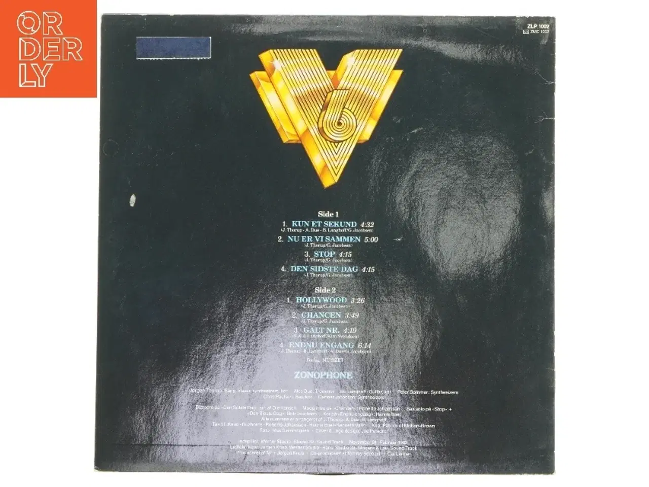 Billede 2 - Vinylplade &#39;Kun et Sekund&#39; af V6