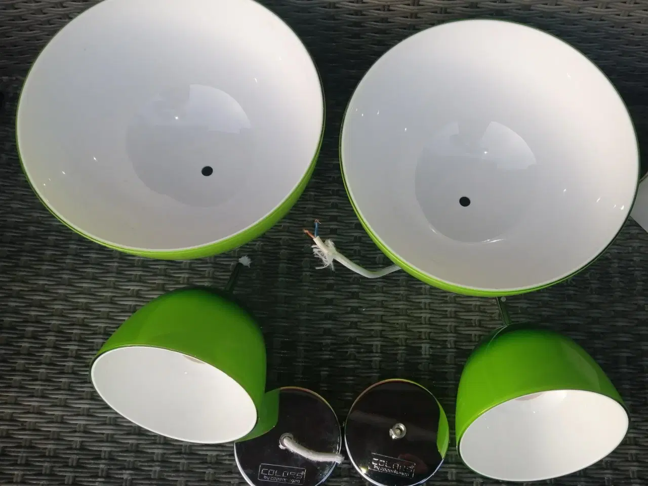 Billede 5 - 4 STK. COLORS OF COPENHAGEN LAMPER, I FLOT STAND