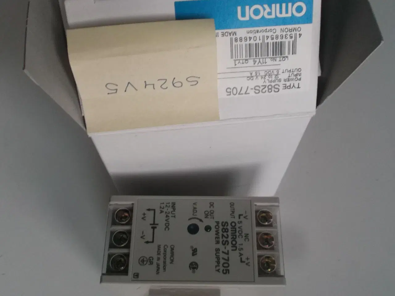 Billede 2 - Strømforsyning Omron S82S-7705 Power Supply