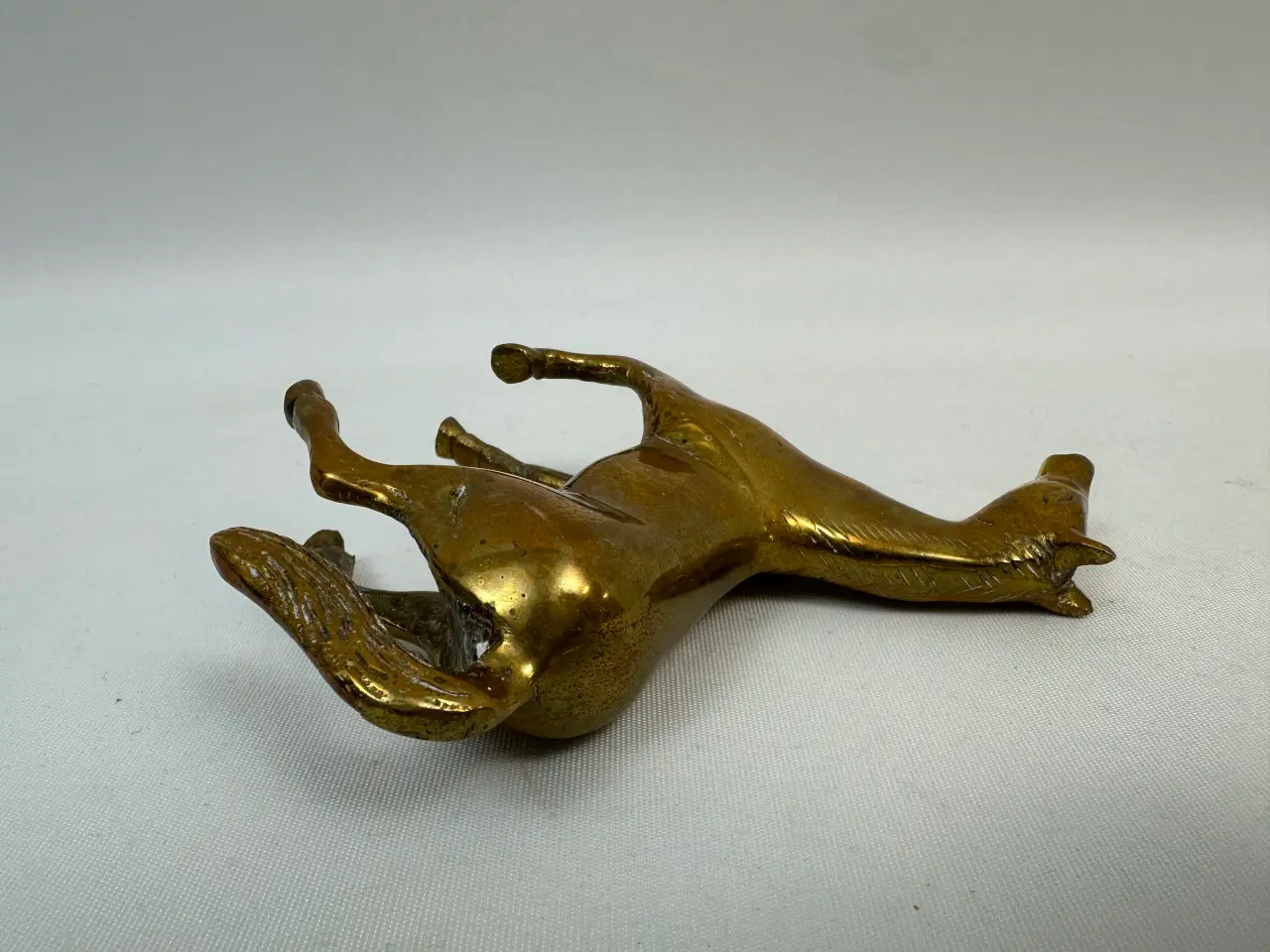 Billede 10 - Lille vintage messing hest