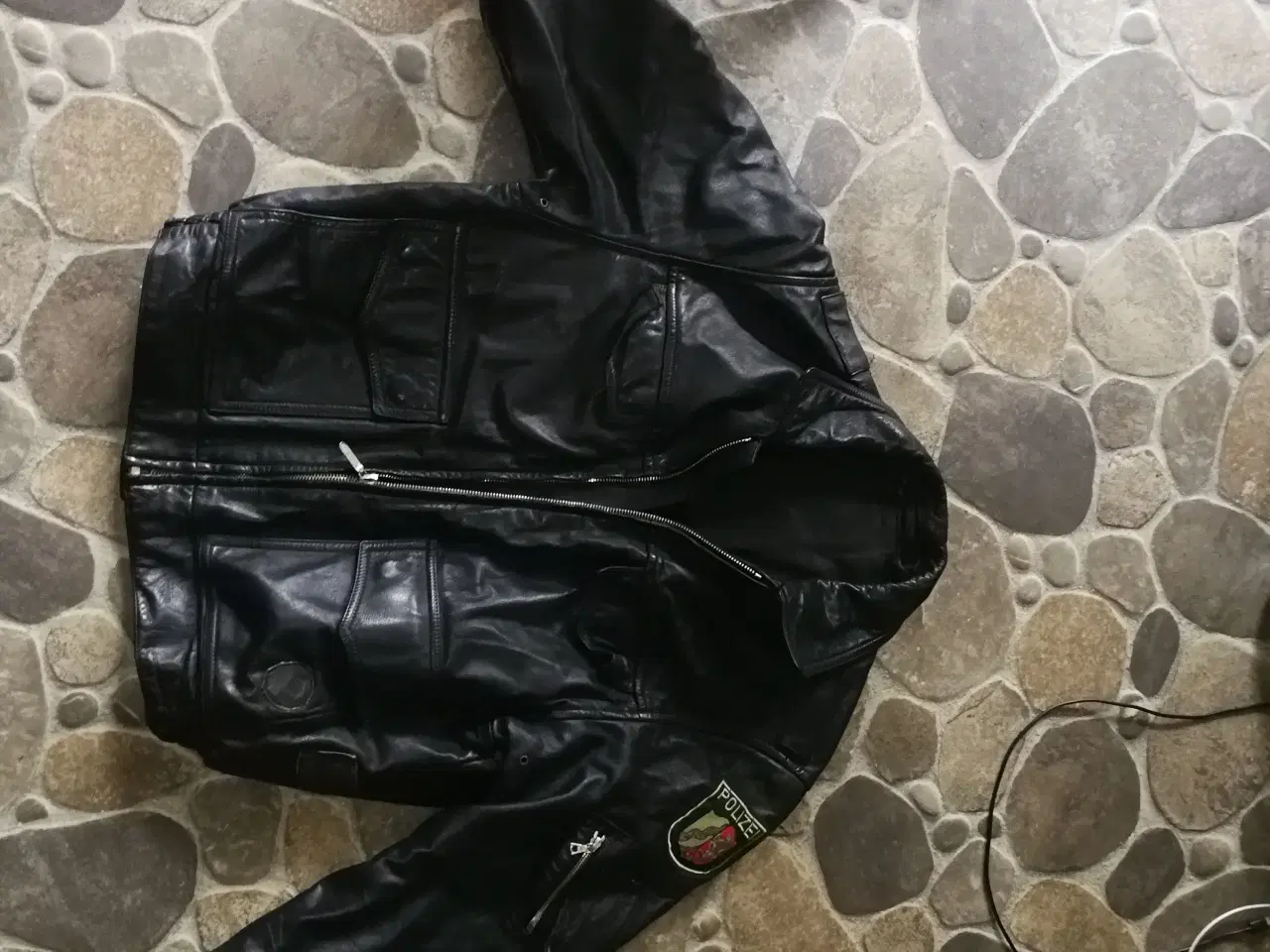 Billede 6 - Politi læder jakke 