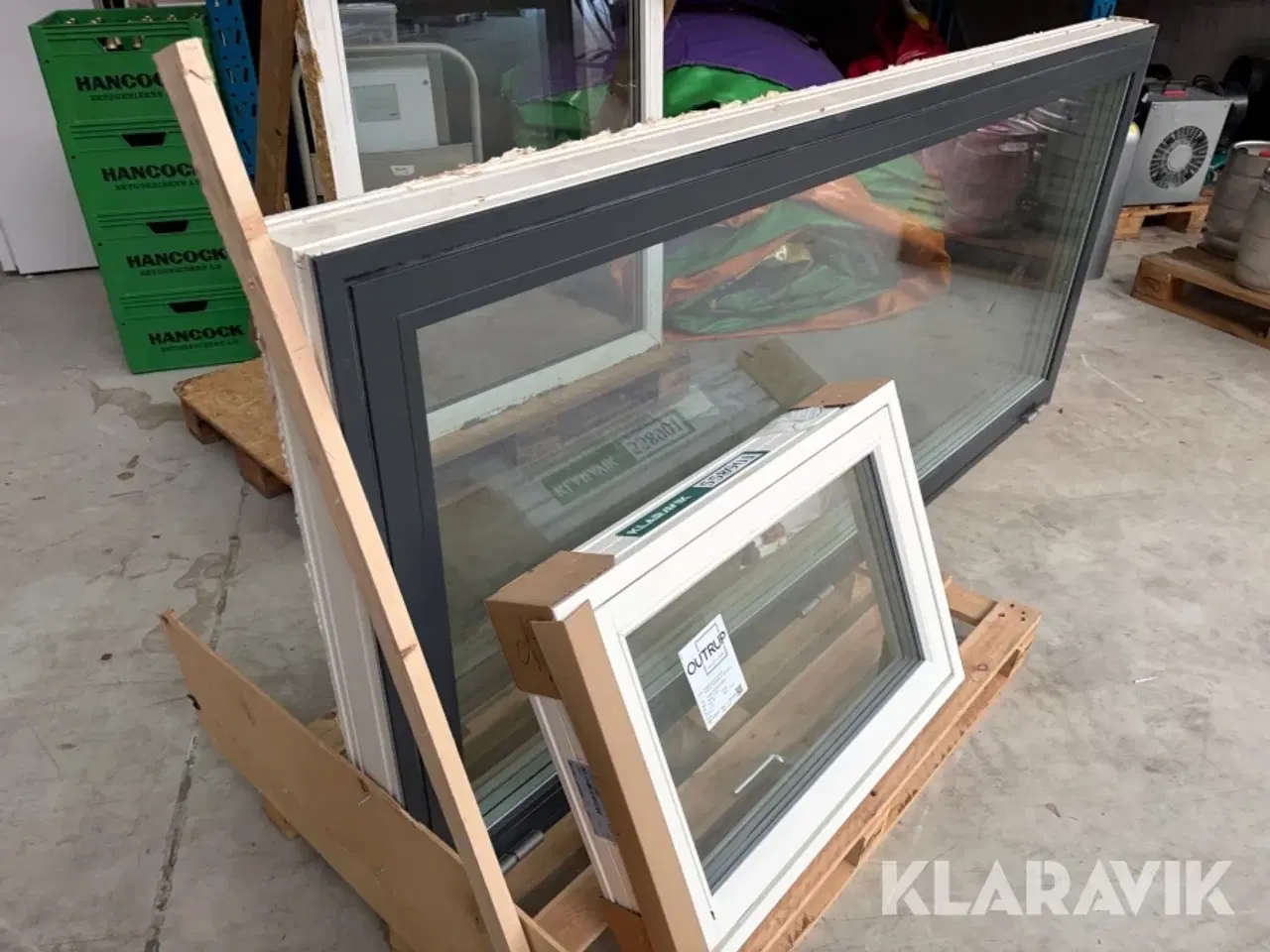 Billede 2 - Terrassedør, glasparti og vindue - 3 styk