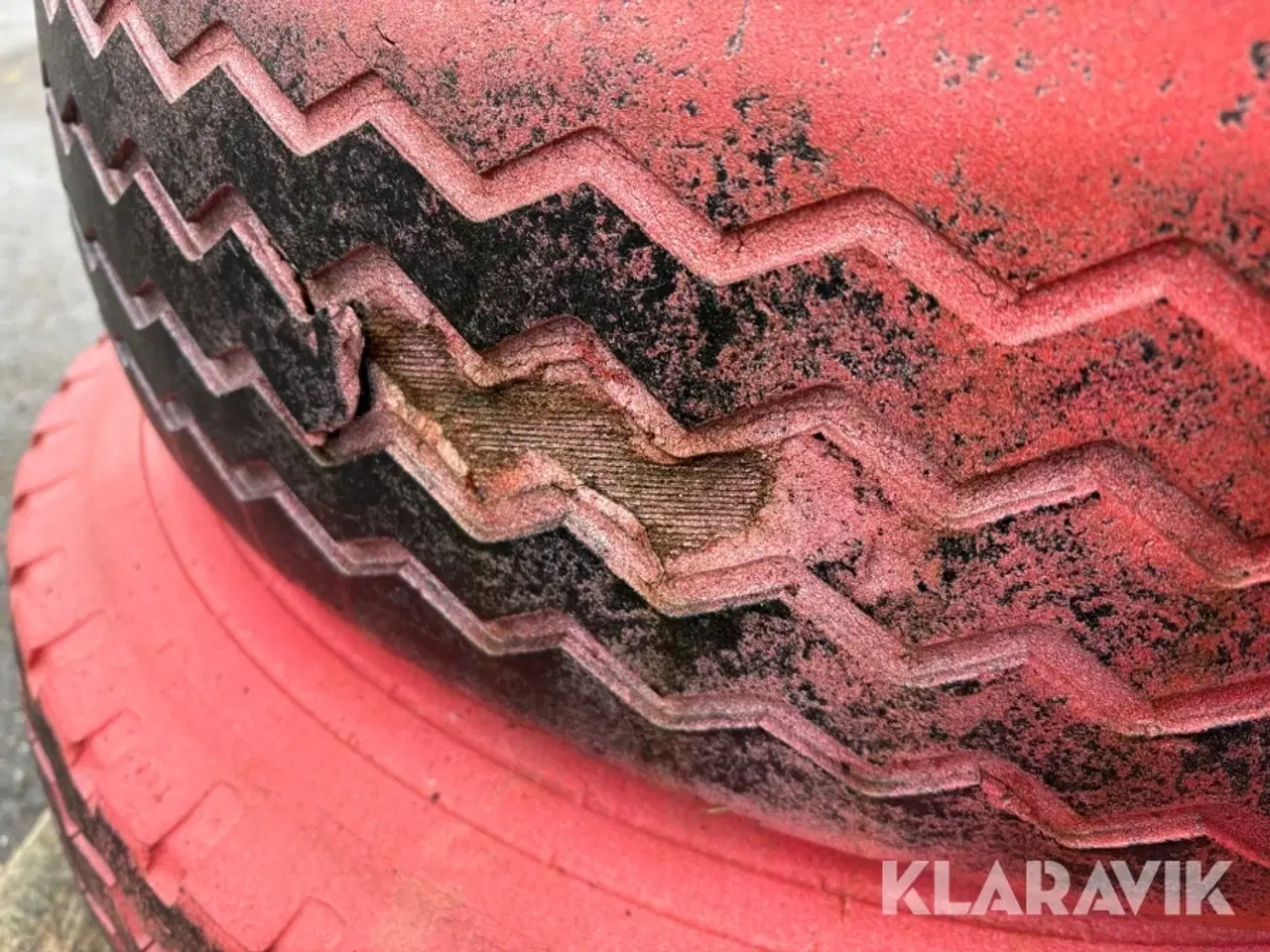 Billede 5 - Dæk med fælg Continental Radial GS RS 415