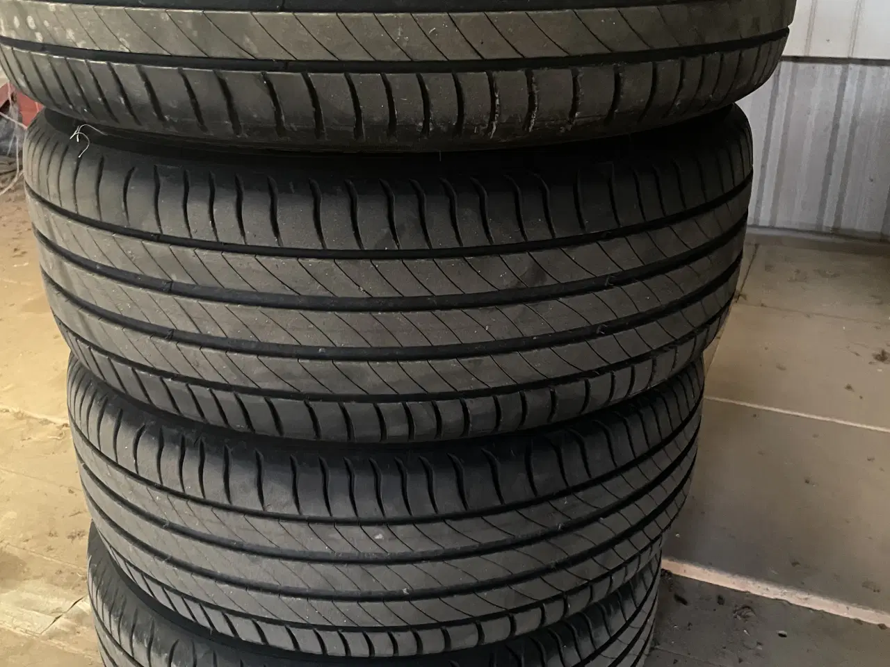 Billede 1 - 16” Sommerdæk på stålfælge 4x108