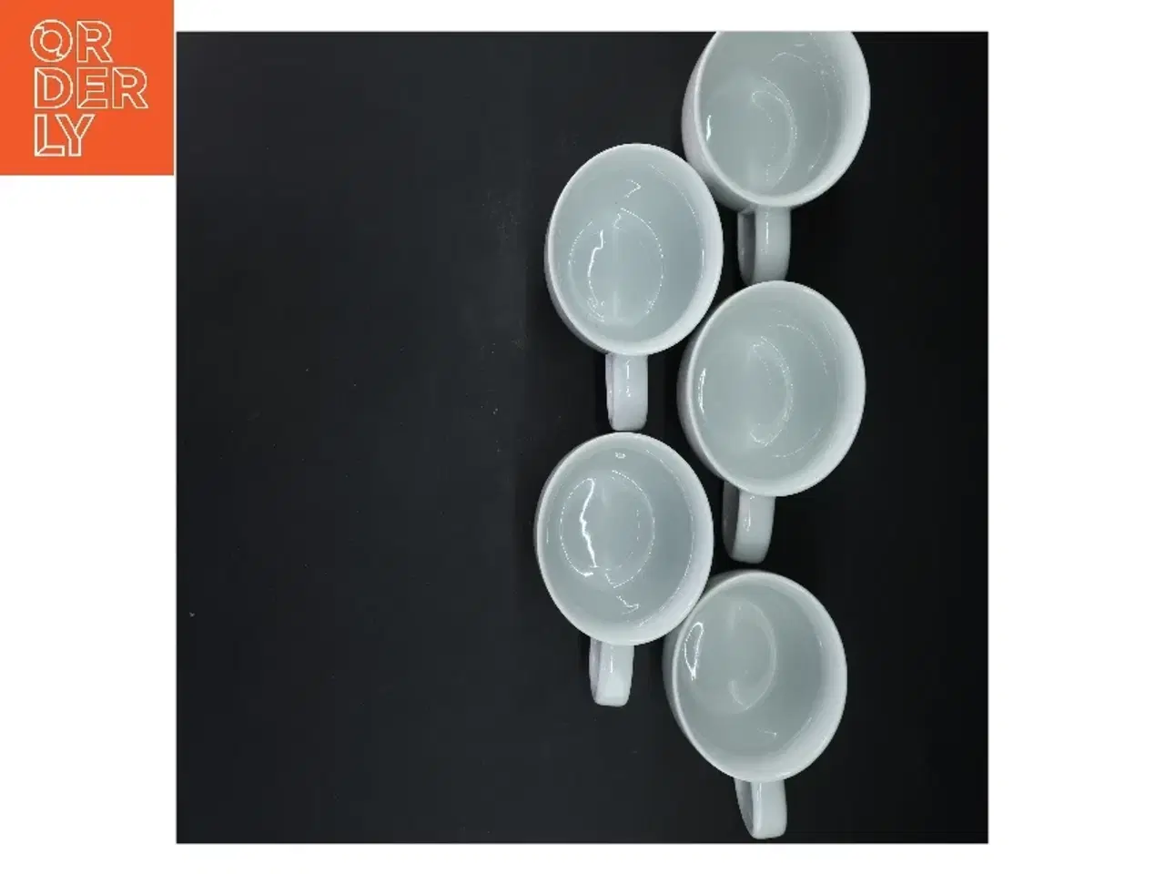 Billede 2 - Sæt med 5 hvide krus fra Bodum (str. 5 styk, 5,5 cm)