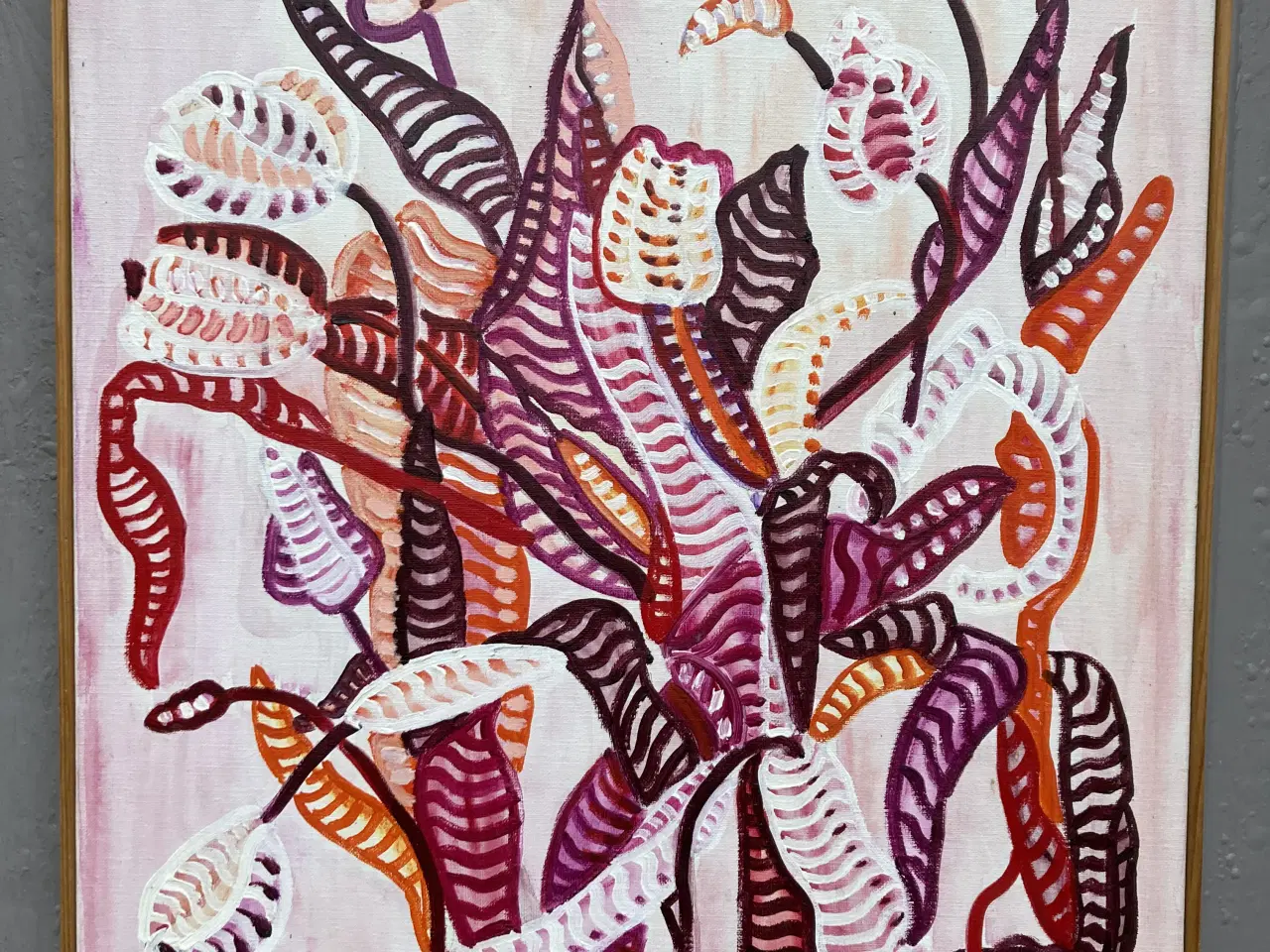 Billede 1 - Blomstermaleri, Ruth Holmbom, Bornholm