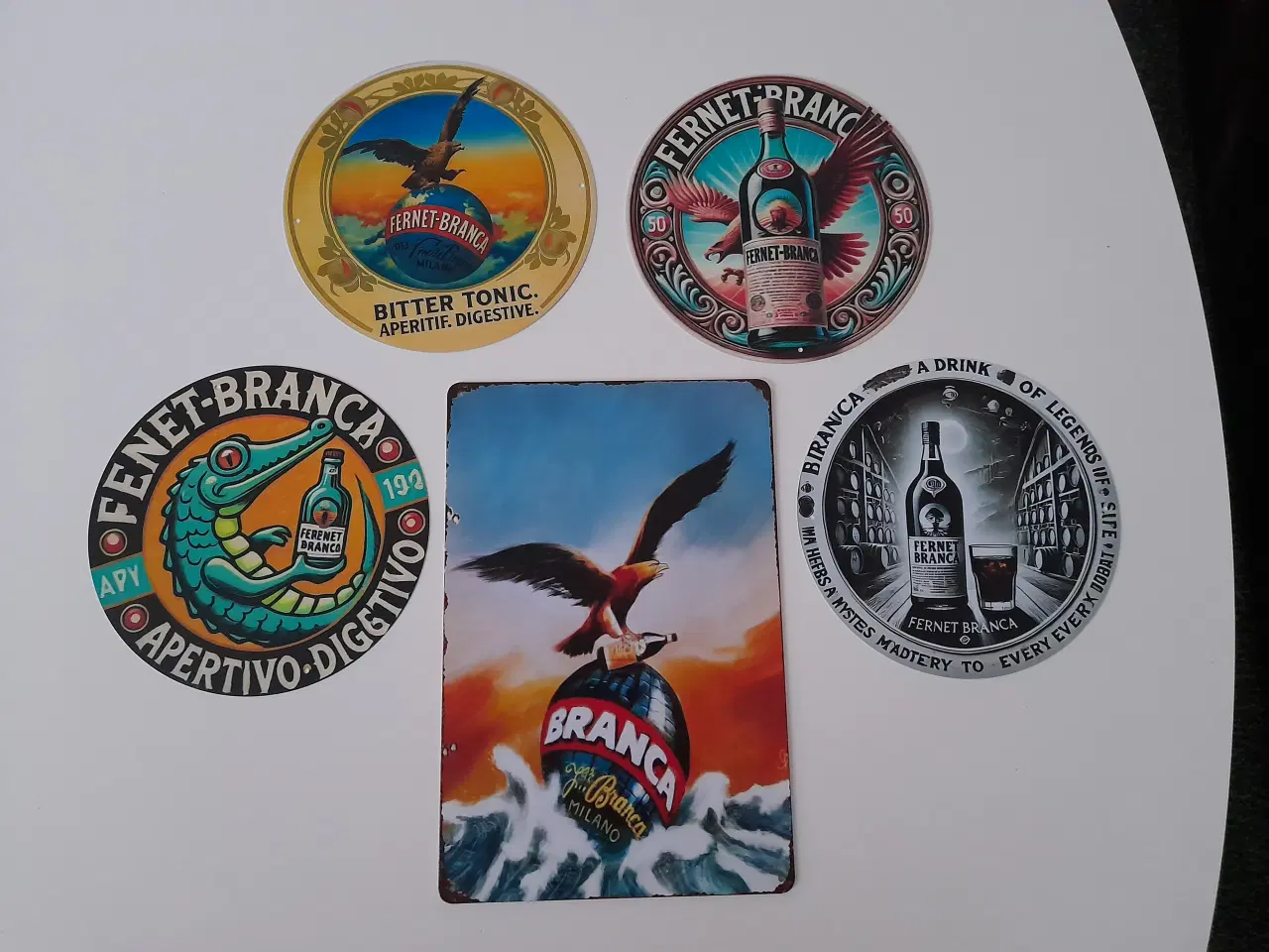 Billede 1 - FERNET BRANCA METAL SKILTE