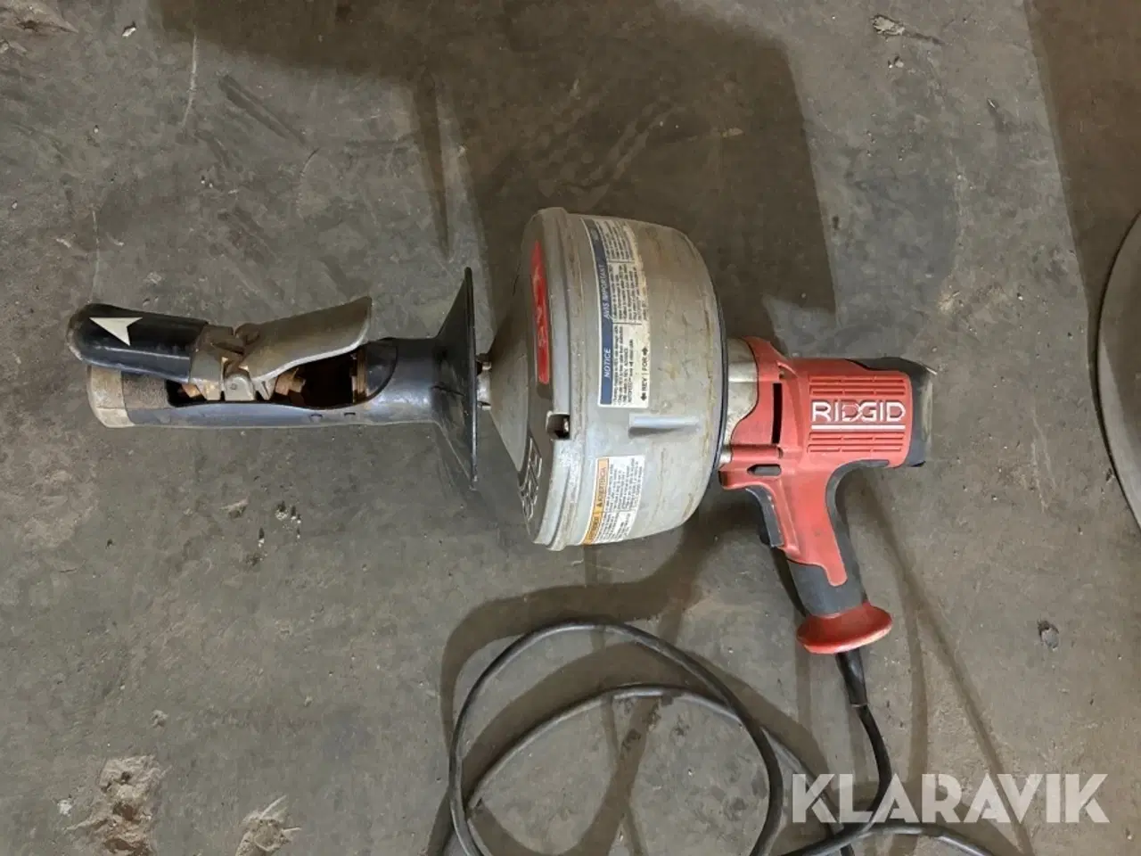 Billede 1 - Klaokrenser elektrisk Rigid K-45