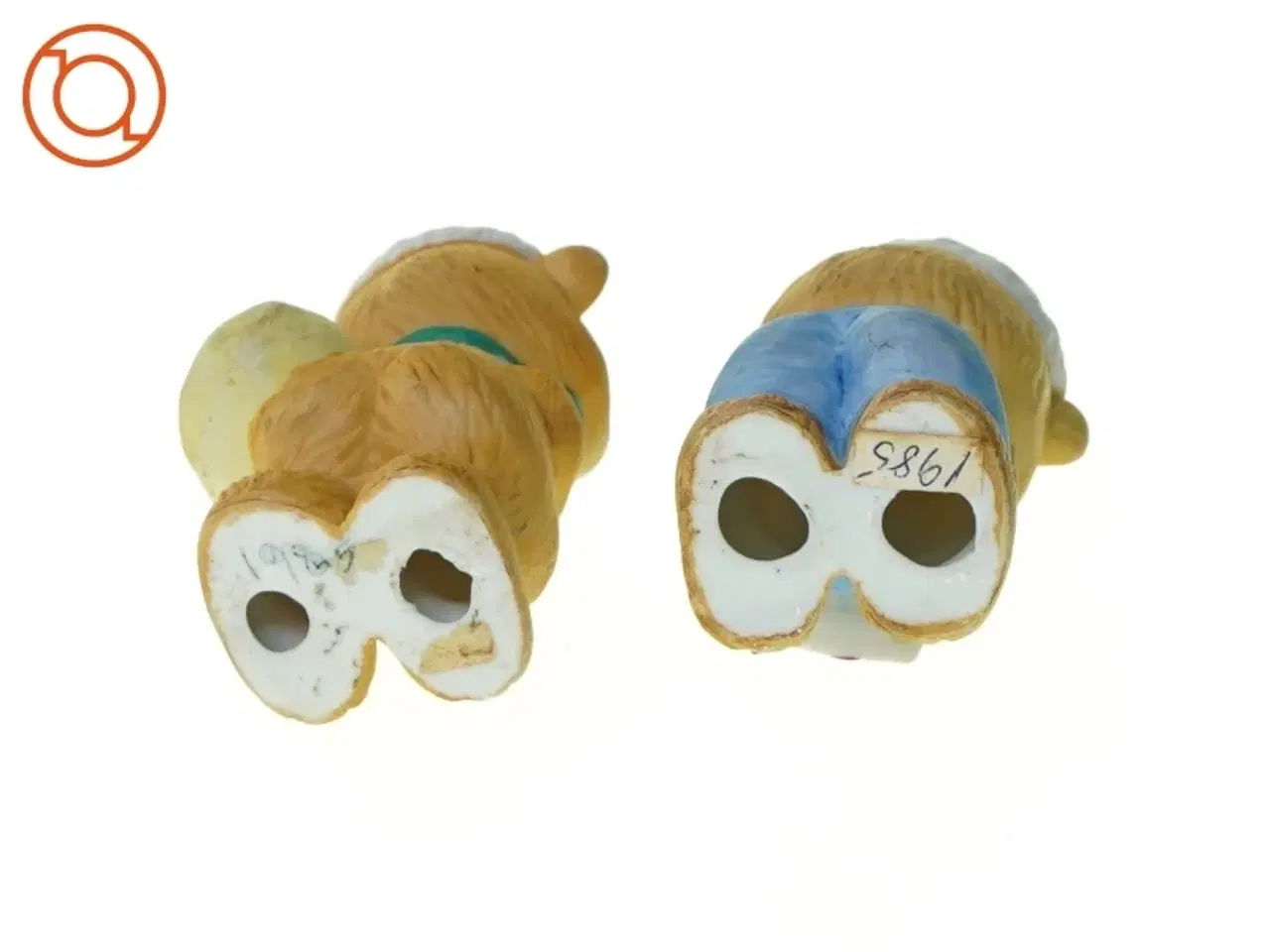 Billede 4 - Figurer, nisse bamser i porcelæn (str. 10 x 3 cm)