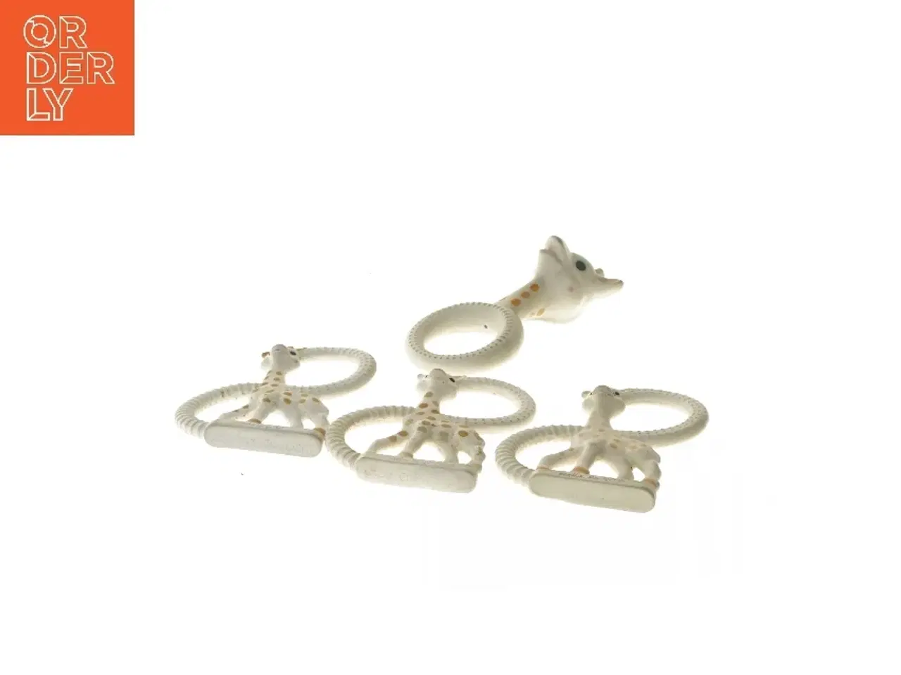 Billede 3 - Bideringe med giraffen Sophie (str. 11,5 cm)