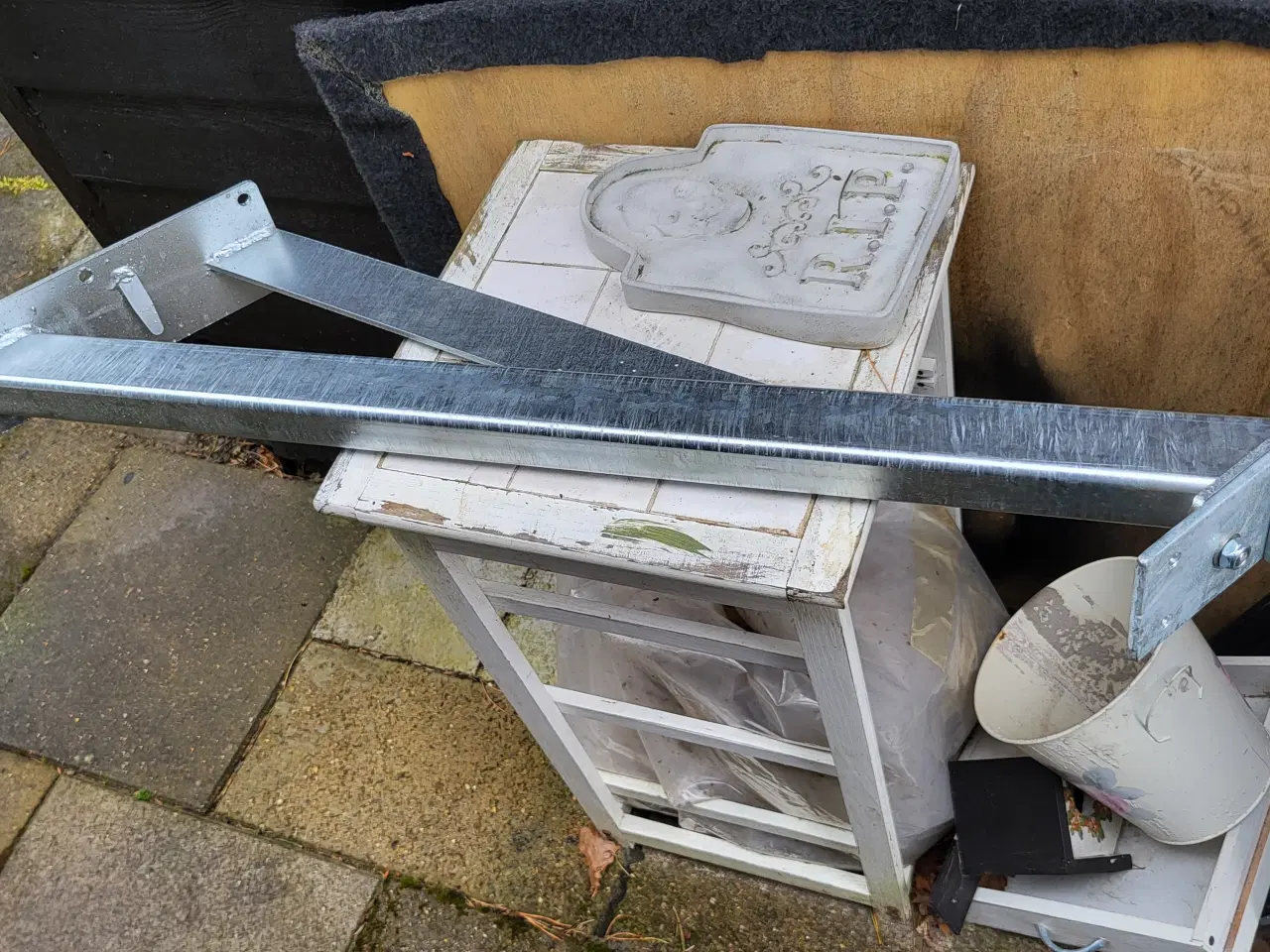 Billede 2 - Spil tårn til Neptun båd trailer, forhøjet 79 cm