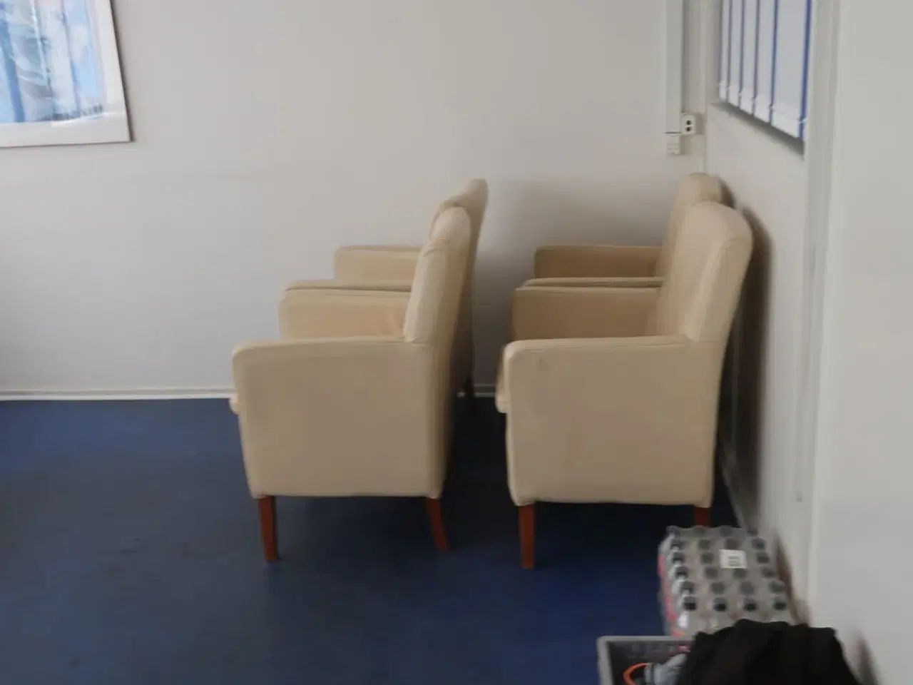 Billede 8 - 4 stole, el/hævesænkebord m.v.