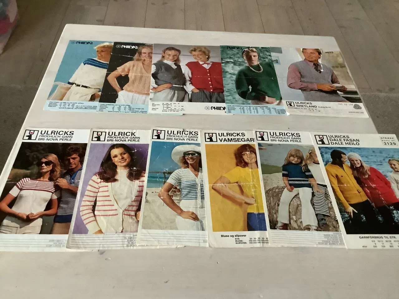 Billede 1 - Strikkeopskrifter til mor,far og børn