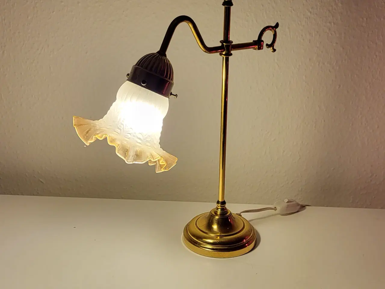 Billede 2 - Messing lampe 