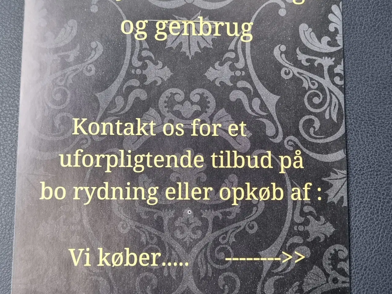Billede 2 - Opkøb af Dødsbo / borydning mm