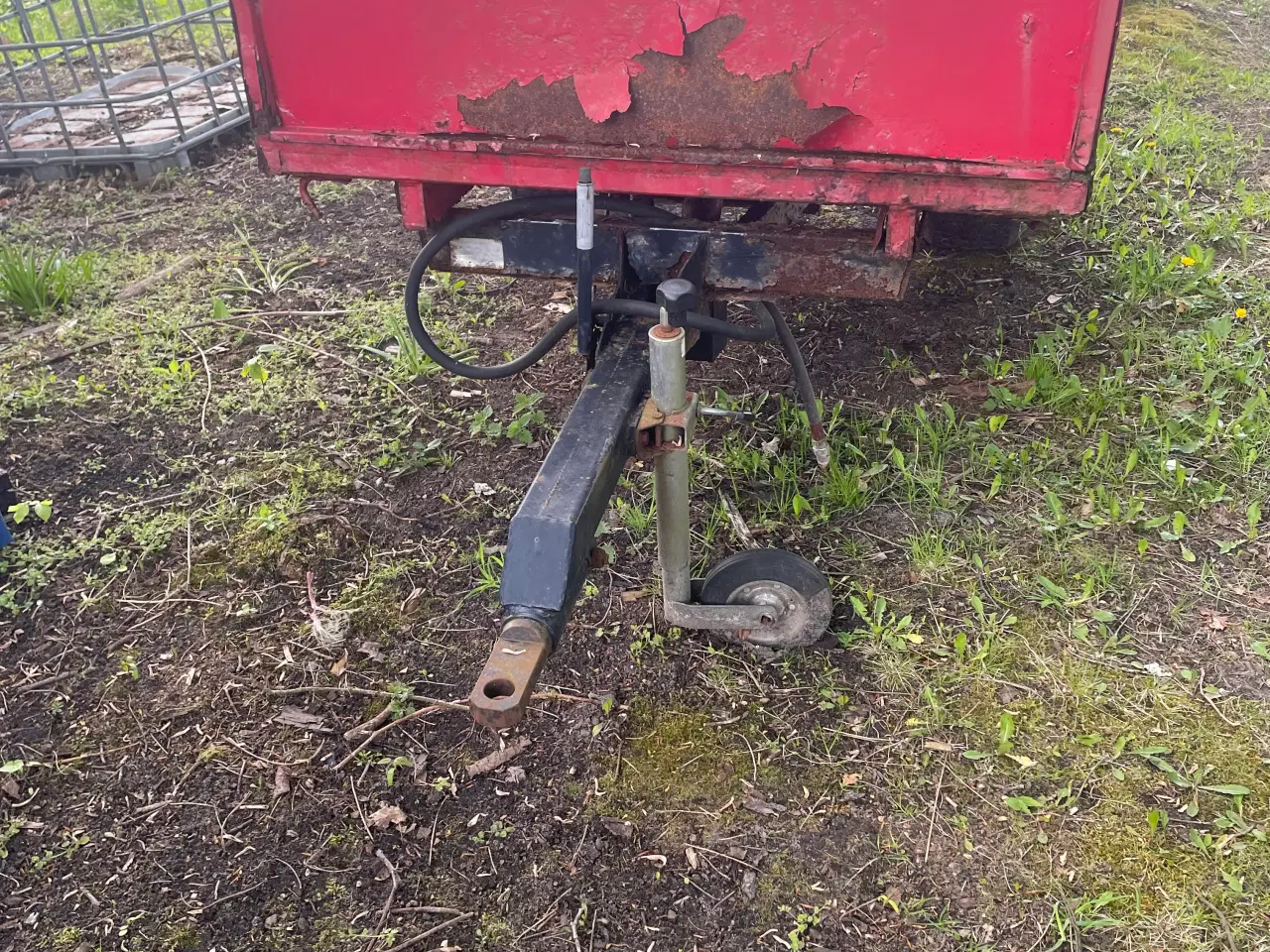 Billede 3 - Tipvogn med hud. Tip