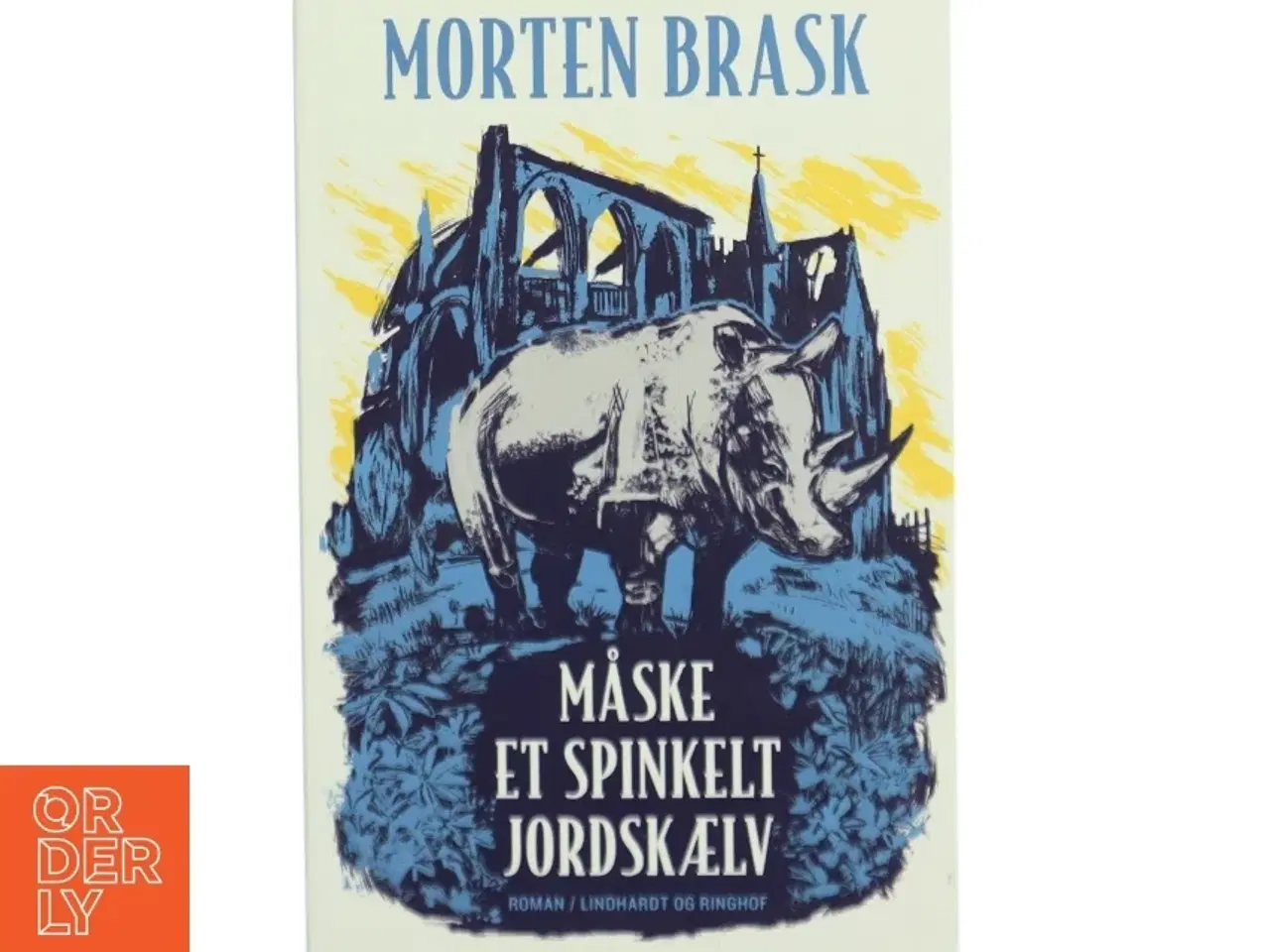 Billede 1 - Måske et spinkelt jordskælv af Morten Brask (Bog)