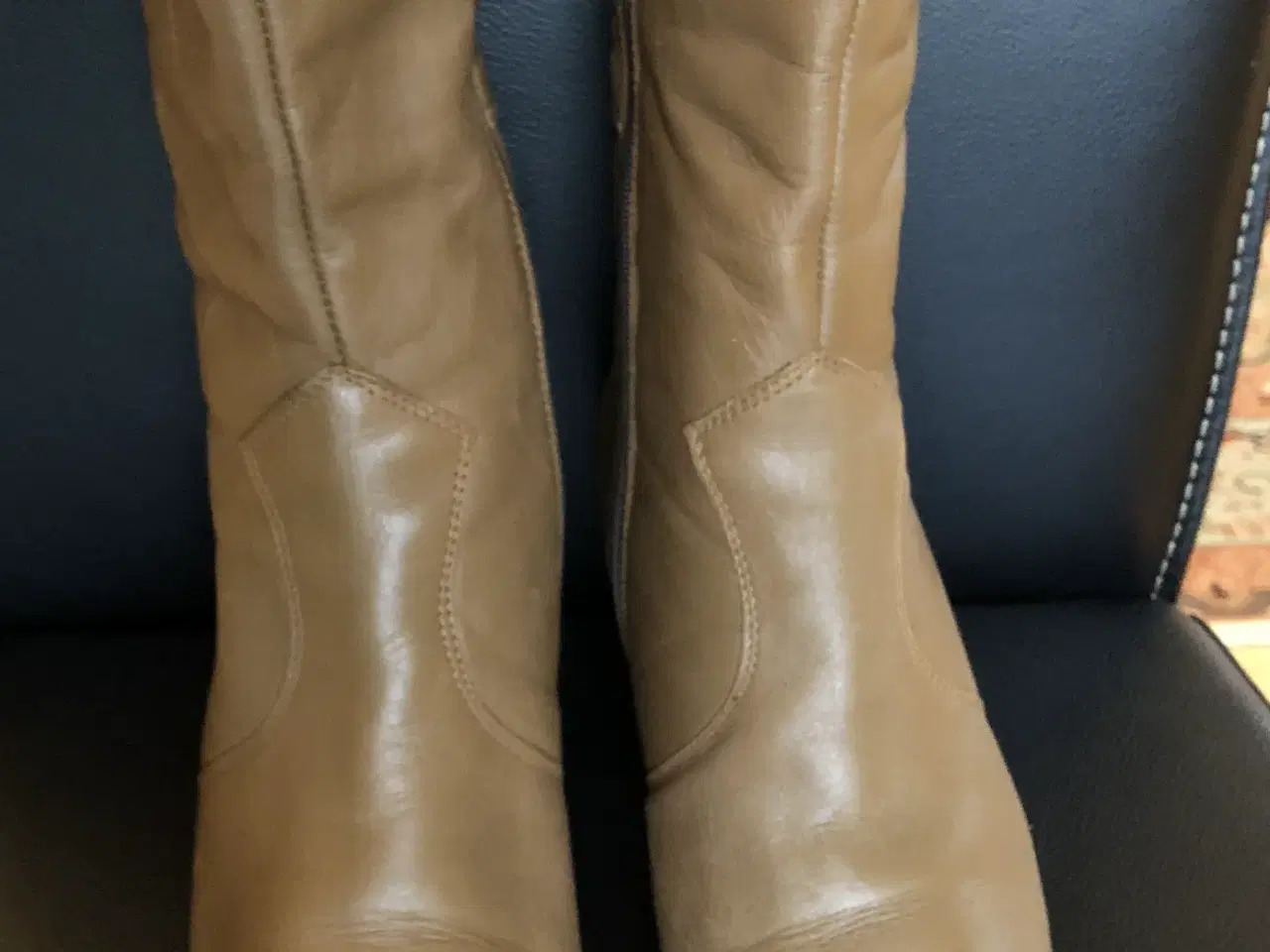 Billede 1 - Italiensk støvler fra Ecco sælges