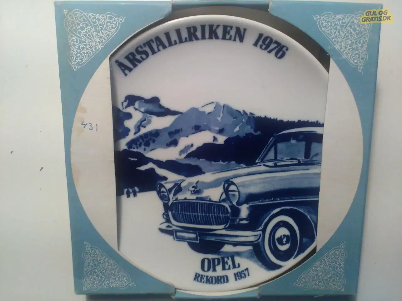 Billede 4 - Opel Rekord 1957 platte.