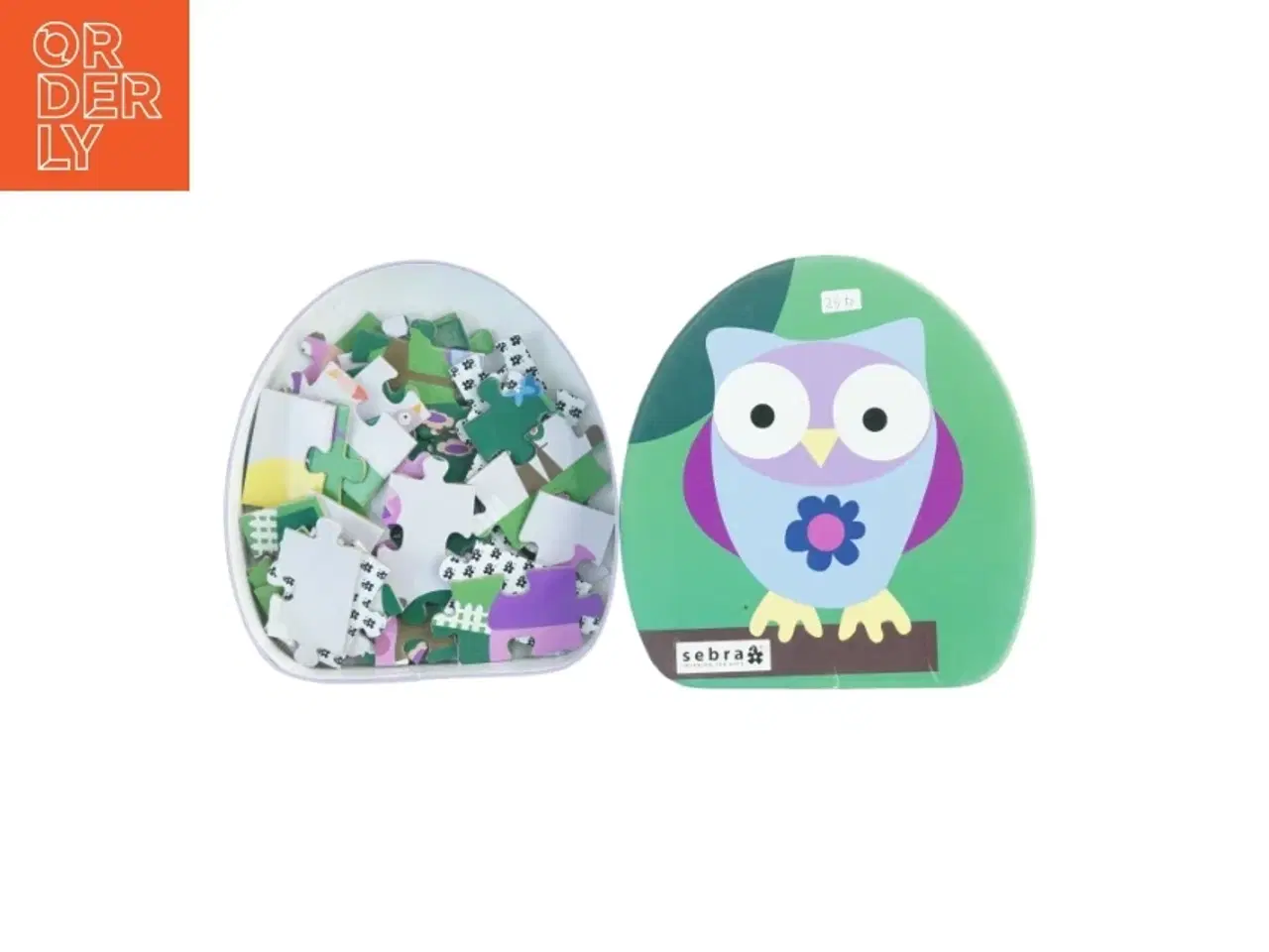 Billede 2 - Ugle puslespil fra Sebra (str. 42 x, 28 cm)