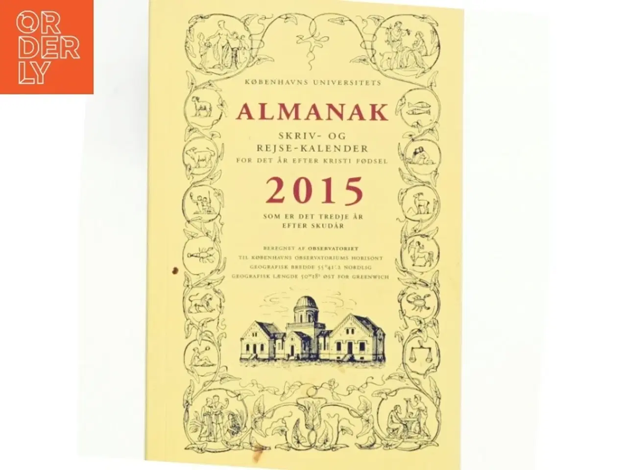 Billede 1 - Københavns Universitets almanak 2014 : skriv og rejsekalender (Bog)