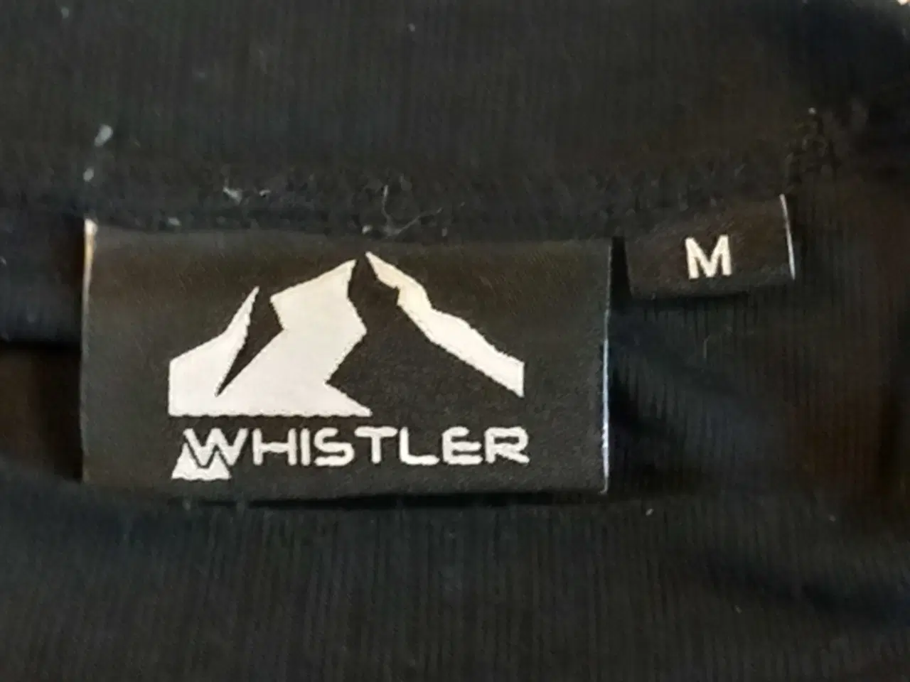Billede 4 - WHISTLER sort langærmet skiundertrøje, størrelse M