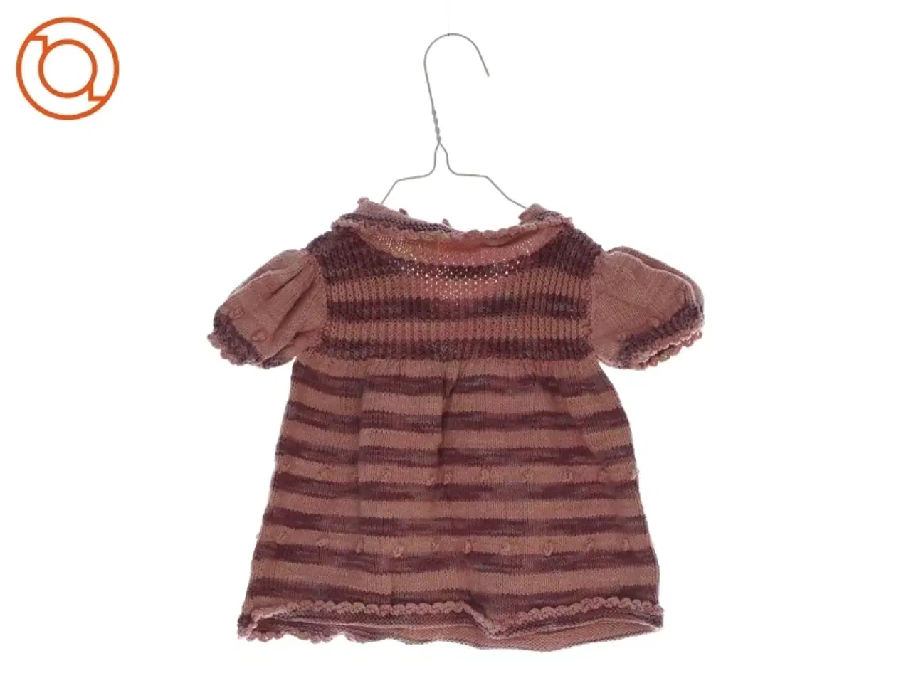 Billede 2 - Hjemmestrikket kjole (str. ca. 62) fra Ukendt (str. ca. 62)