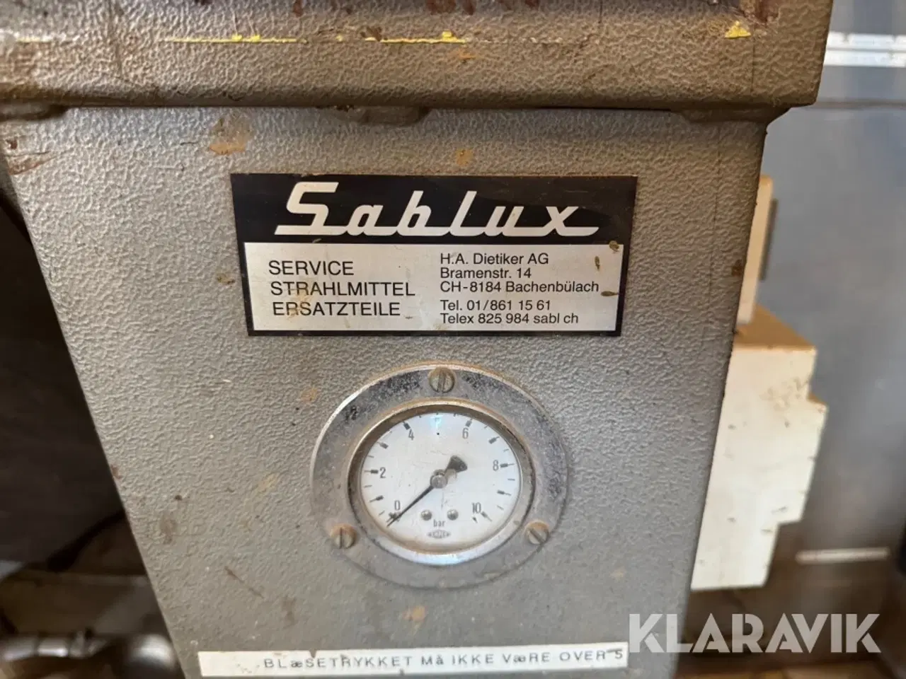 Billede 9 - Sandblæser Sablux IS 750