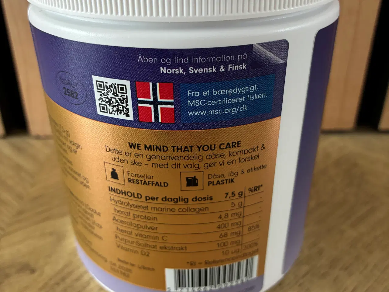 Billede 3 - Vild Nord Collagen Immune Plus