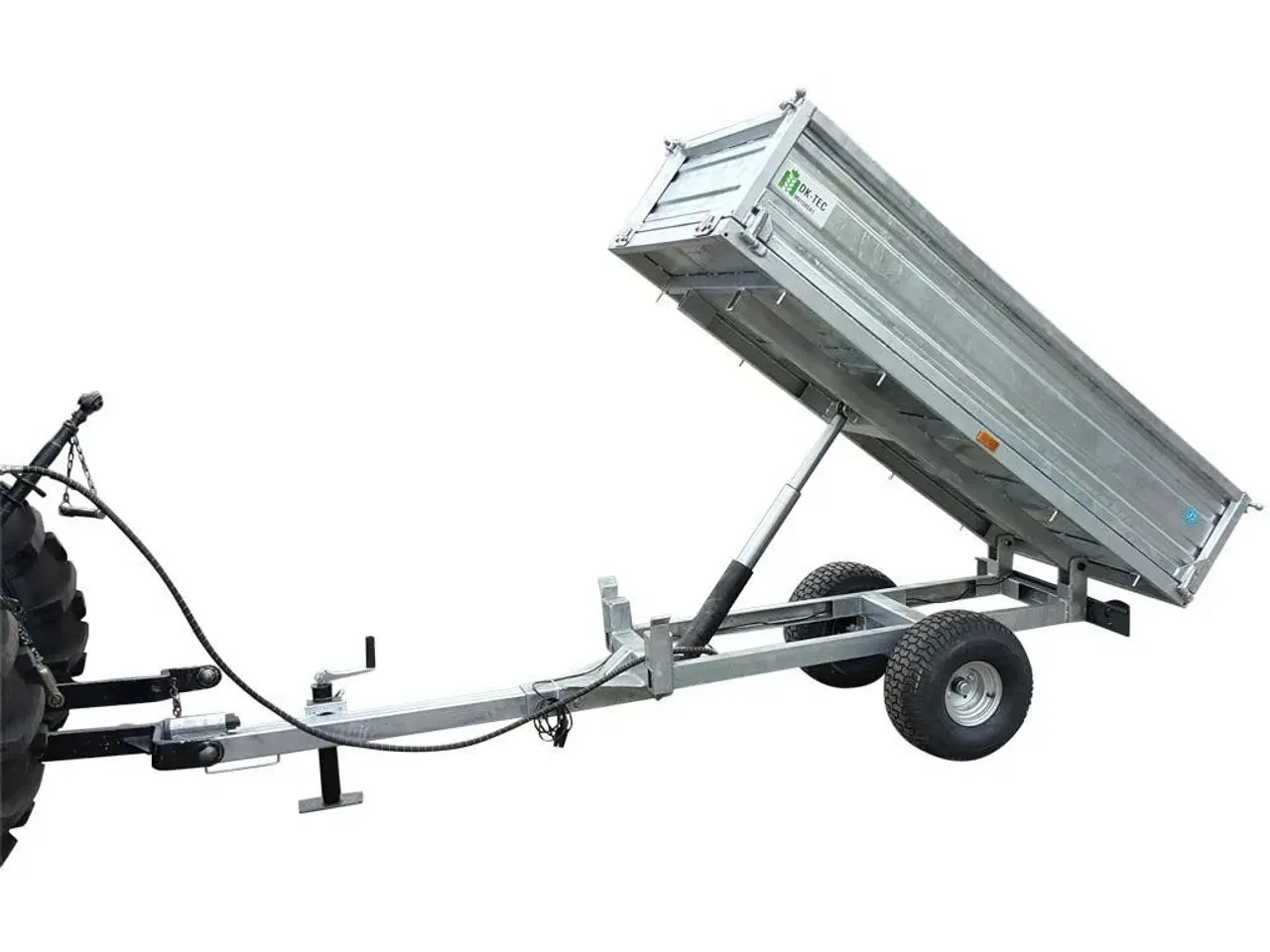 Billede 5 - DK-TEC 1.5 tons galvaniseret trailer