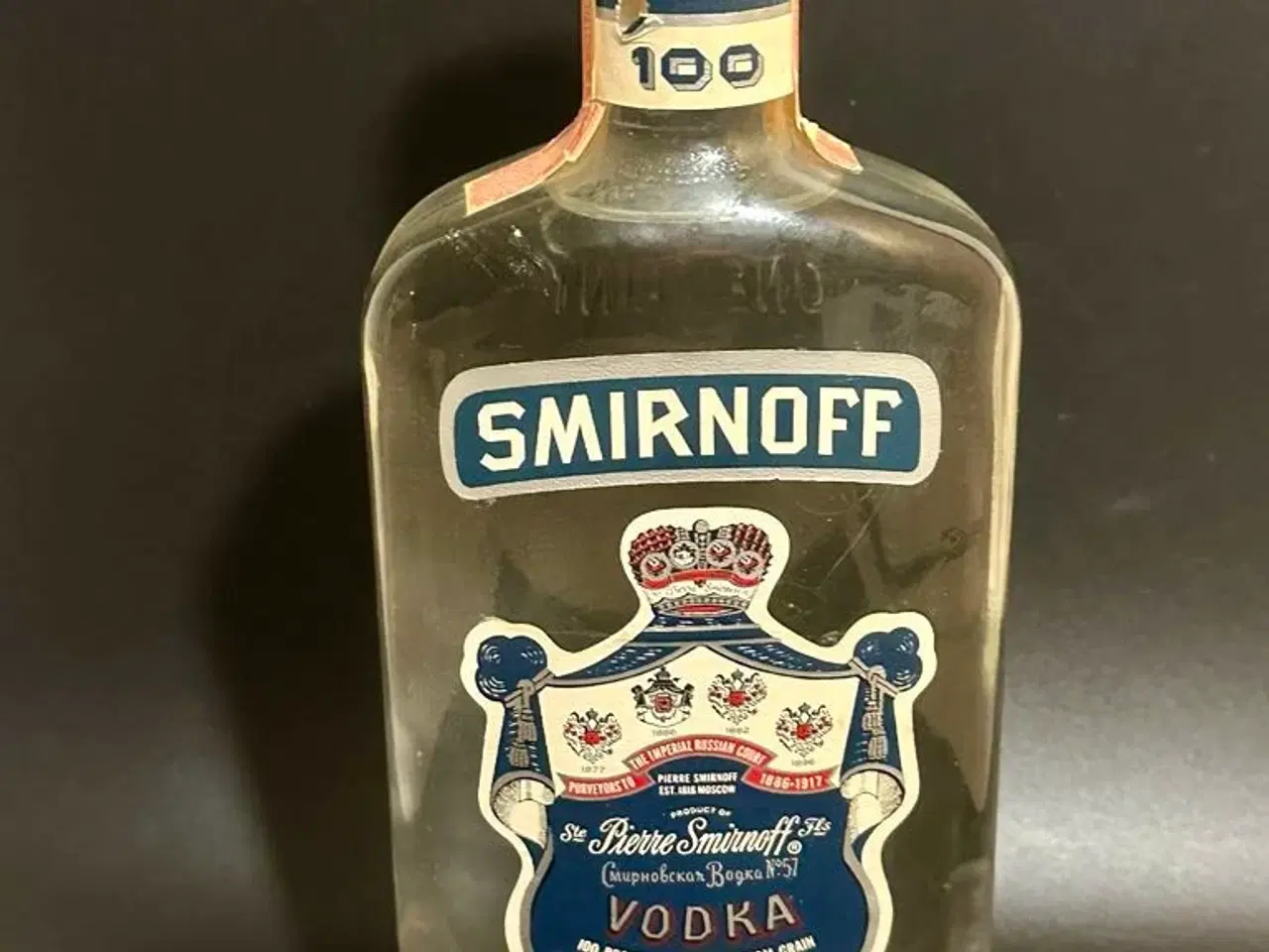 Billede 6 - Rødvin Torre Oria 1990 og vodka SMIRNOFF fra 1977 