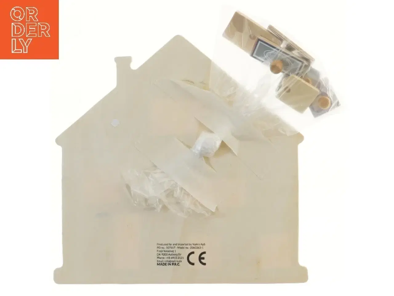 Billede 2 - Træpuzzle dukkehus fra Nøhr (str. 29x28 cm)