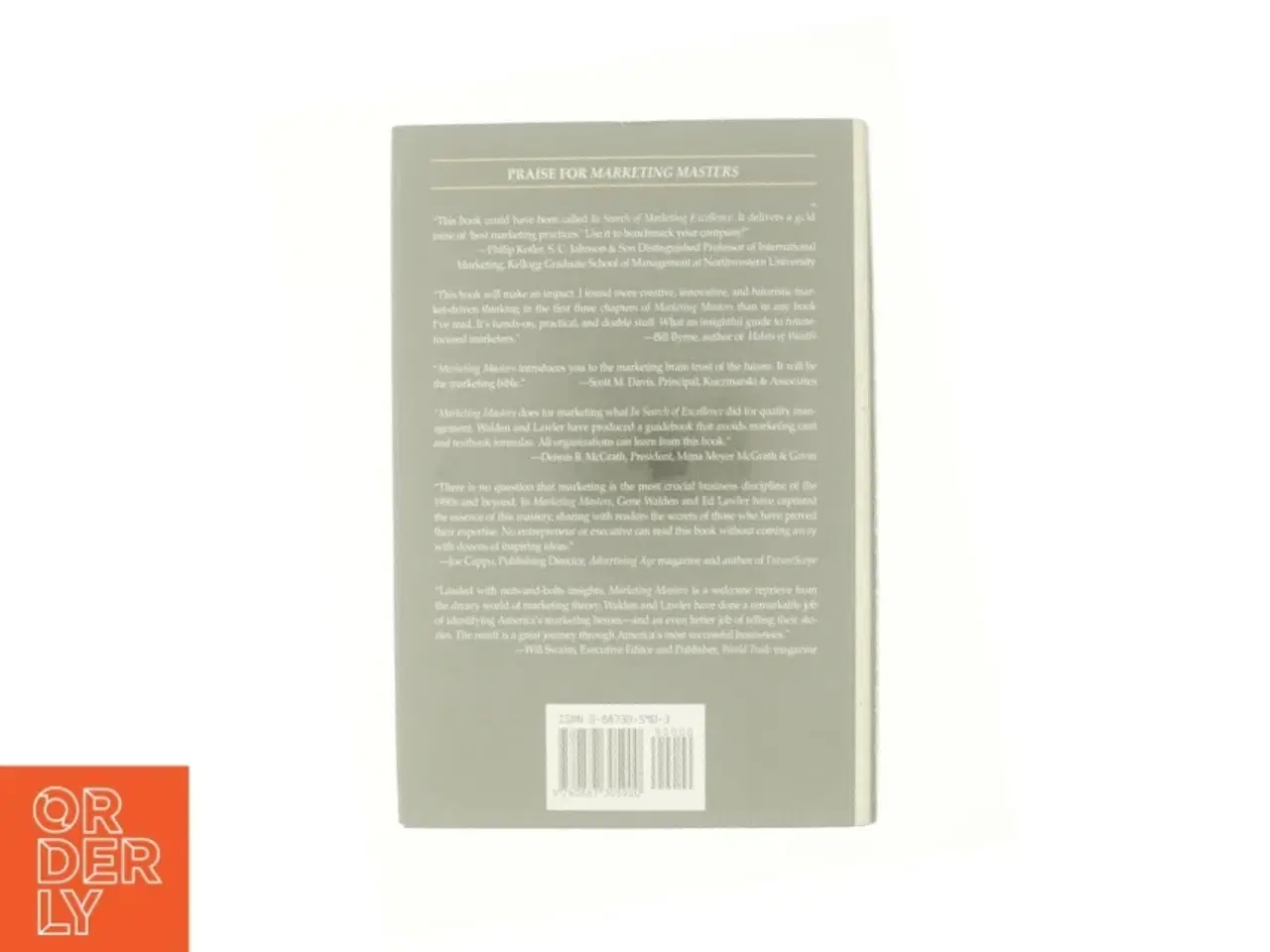 Billede 3 - Marketing Masters : Secrets of America&#39;s Best Companies by Edmund O., Walden, Gene Lawler af Gene Walden (Bog)