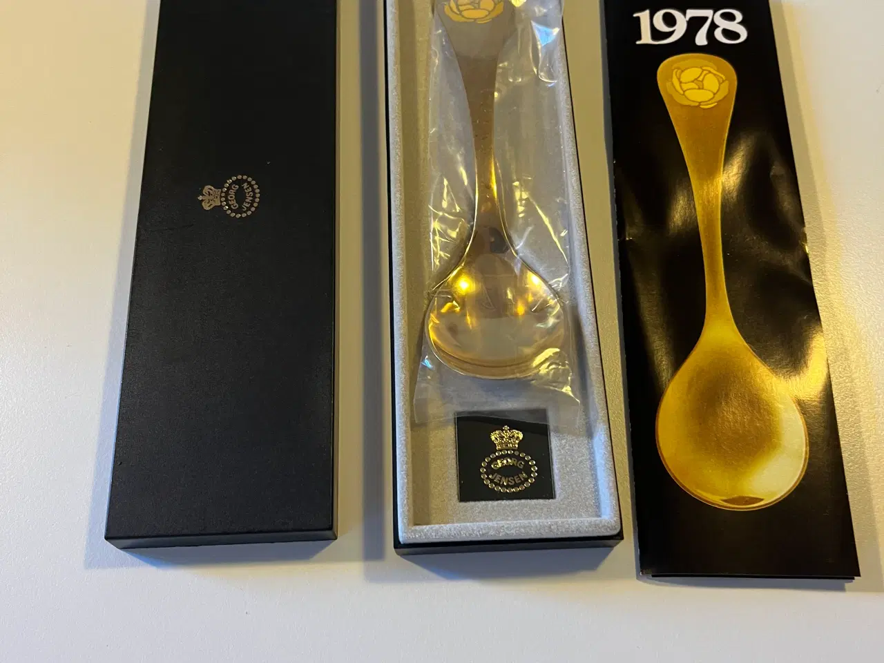 Billede 1 - Georg Jensen 1978 årsske - guld