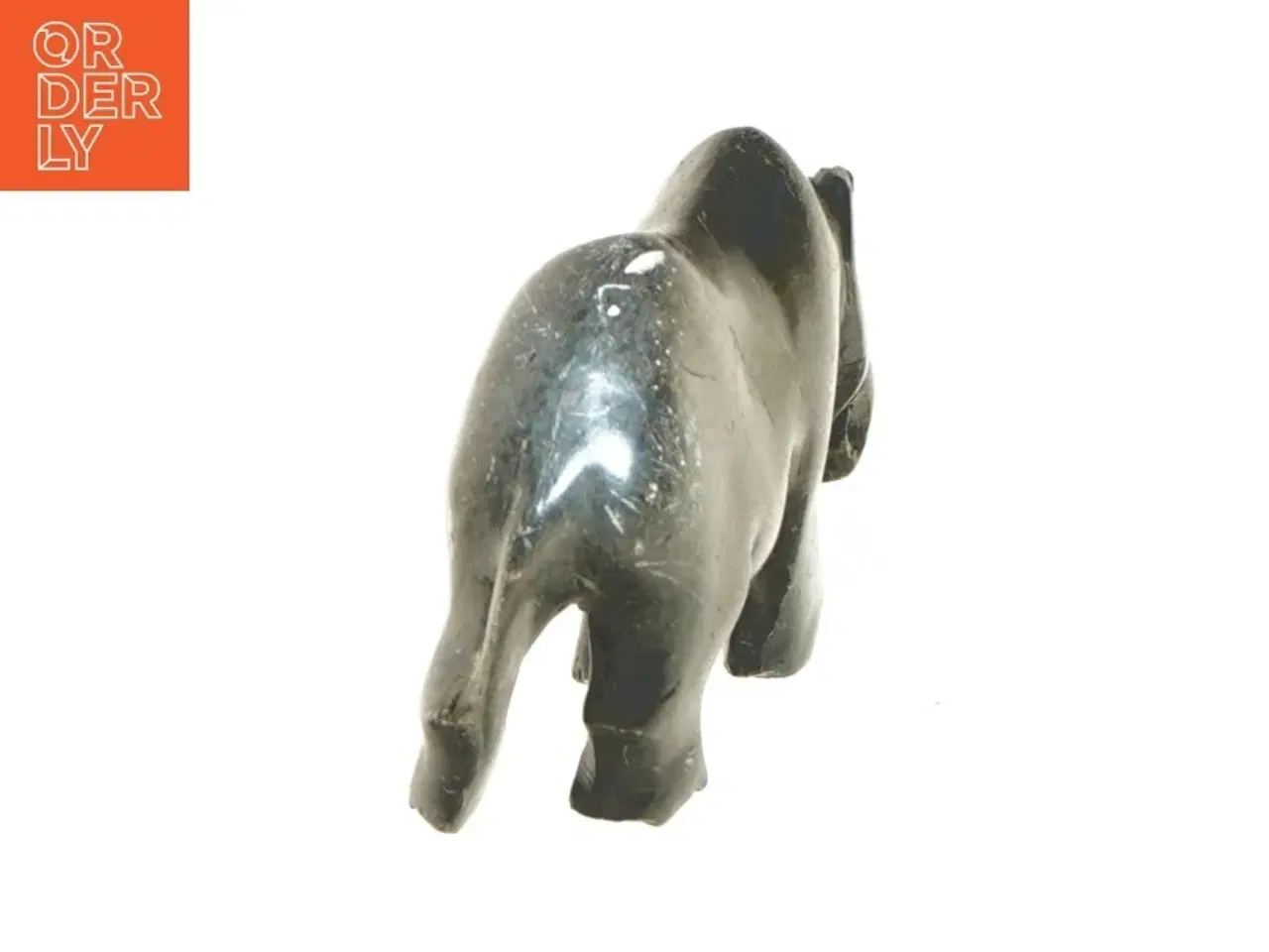 Billede 5 - Skulptur af næsehorn (str. 8,5x14,5 cm)