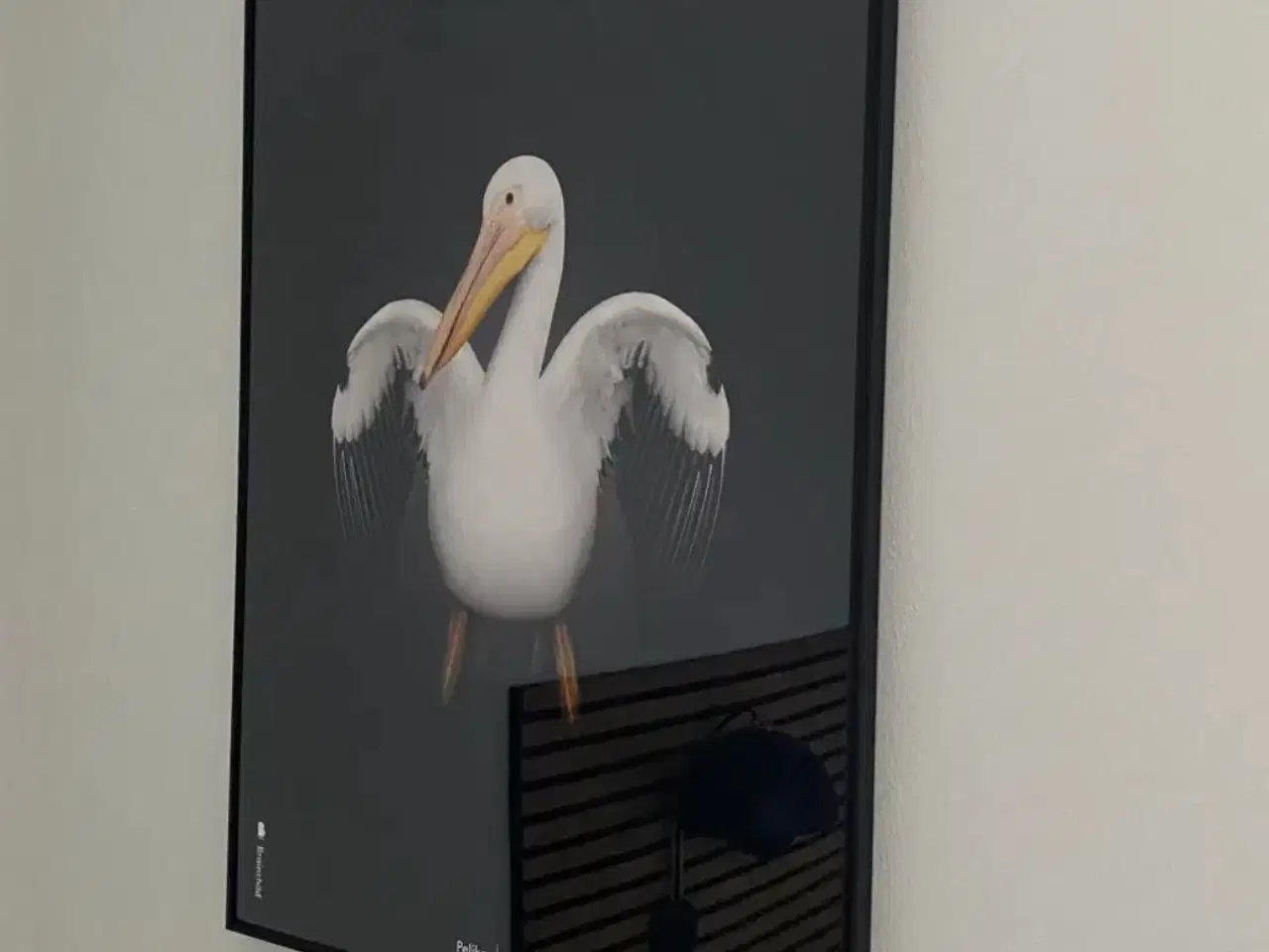 Billede 1 - Plakat fra Brainchild i sort aluramme str.50X70 cm