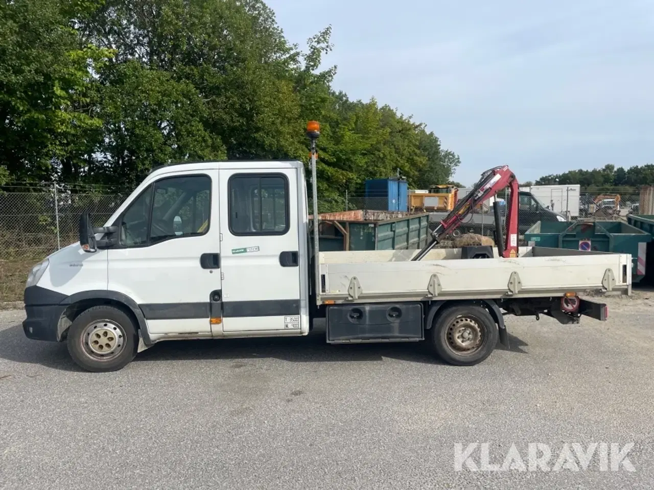 Billede 8 - Varebil Iveco Daily 35S D med kran